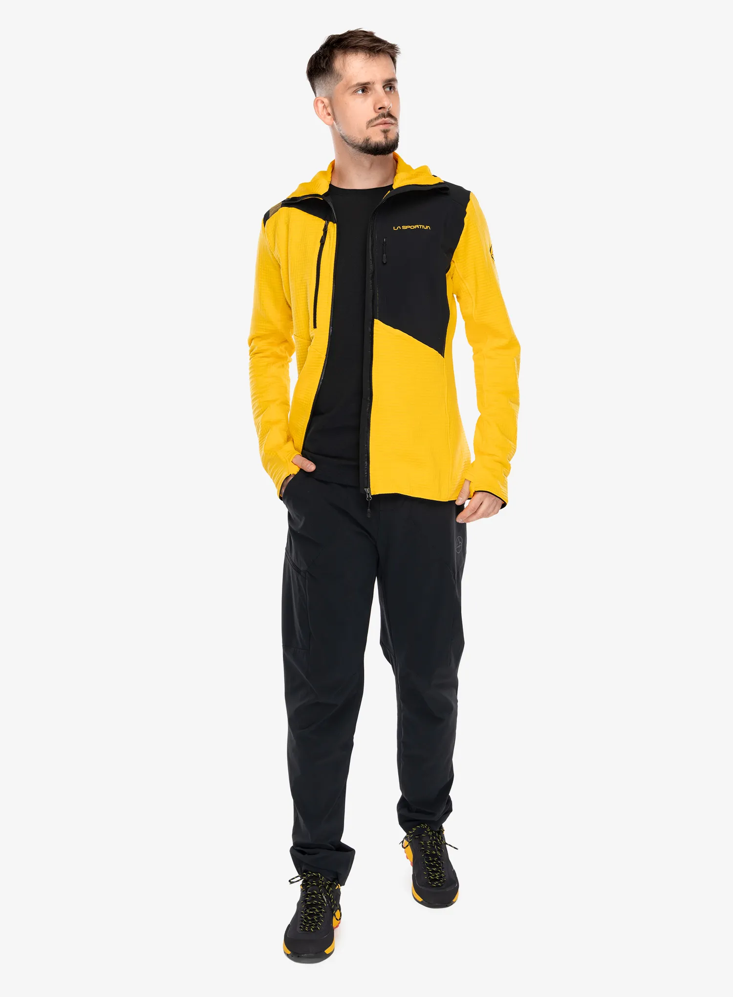 Pohodniške hlače La Sportiva Monument Pants - black/onyx
