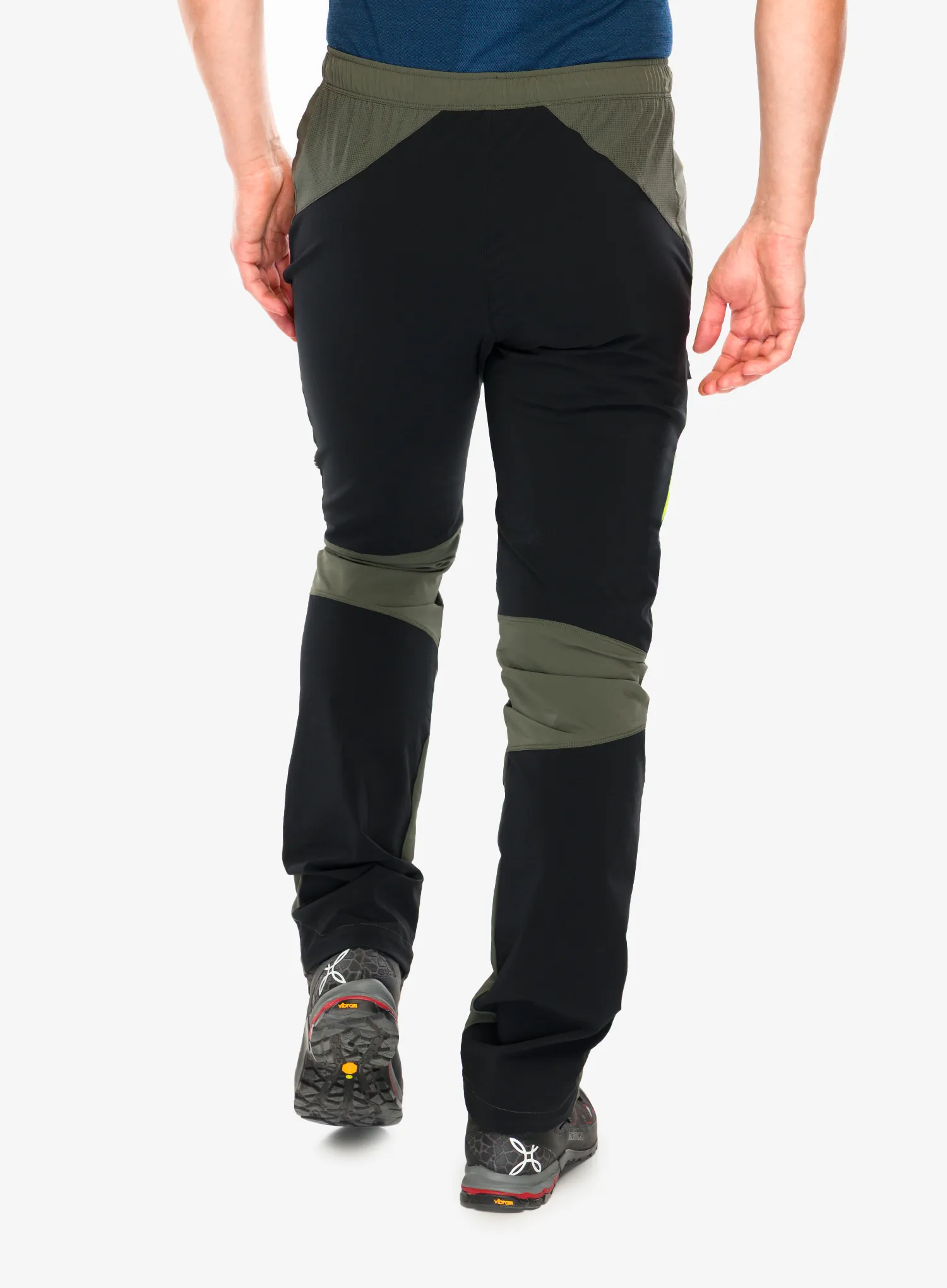 Pohodniške hlače Montura Spitze Pants - sage green/lime green