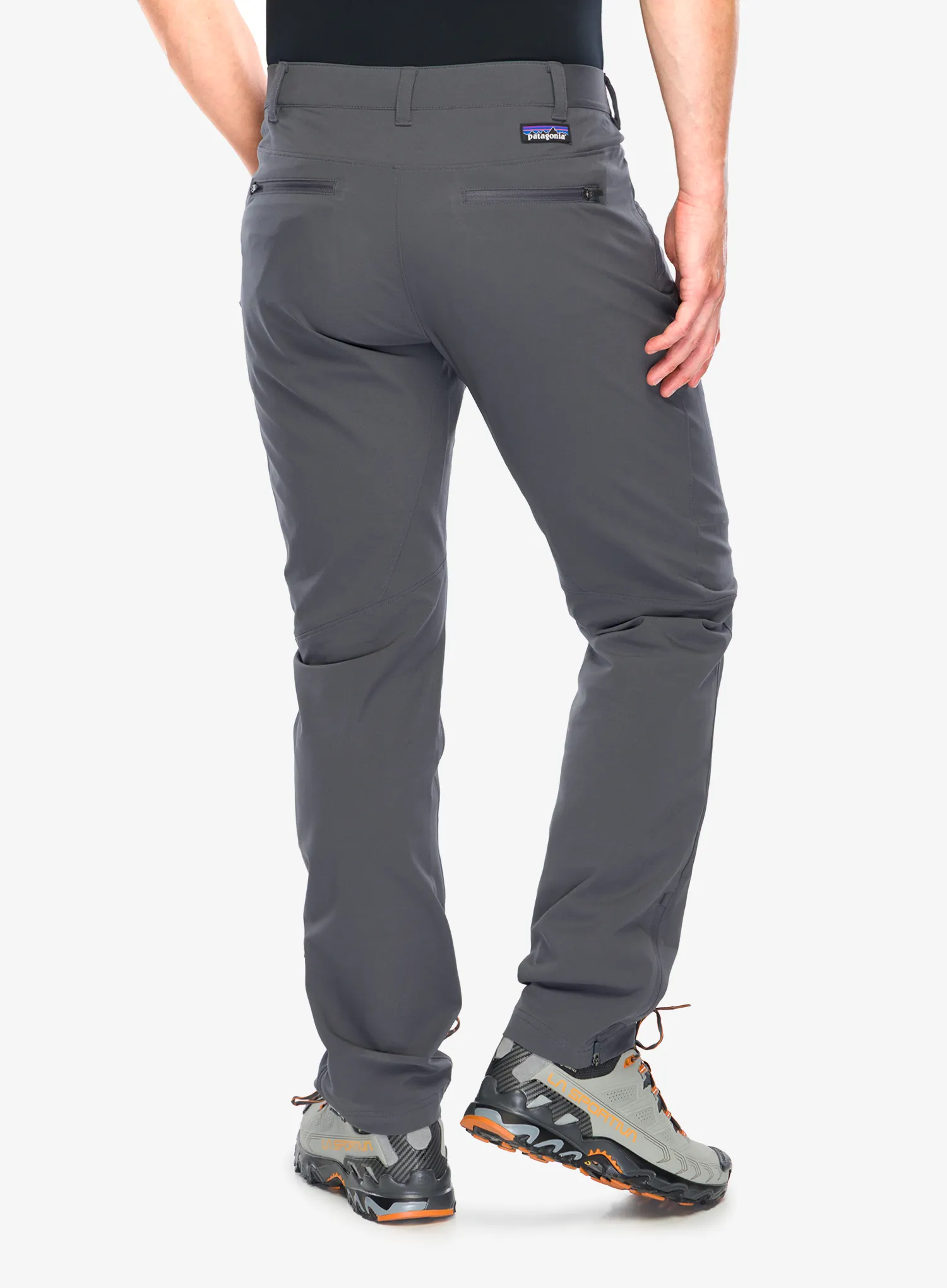 Pohodniške hlače Patagonia Terravia Trail Pants - forge grey