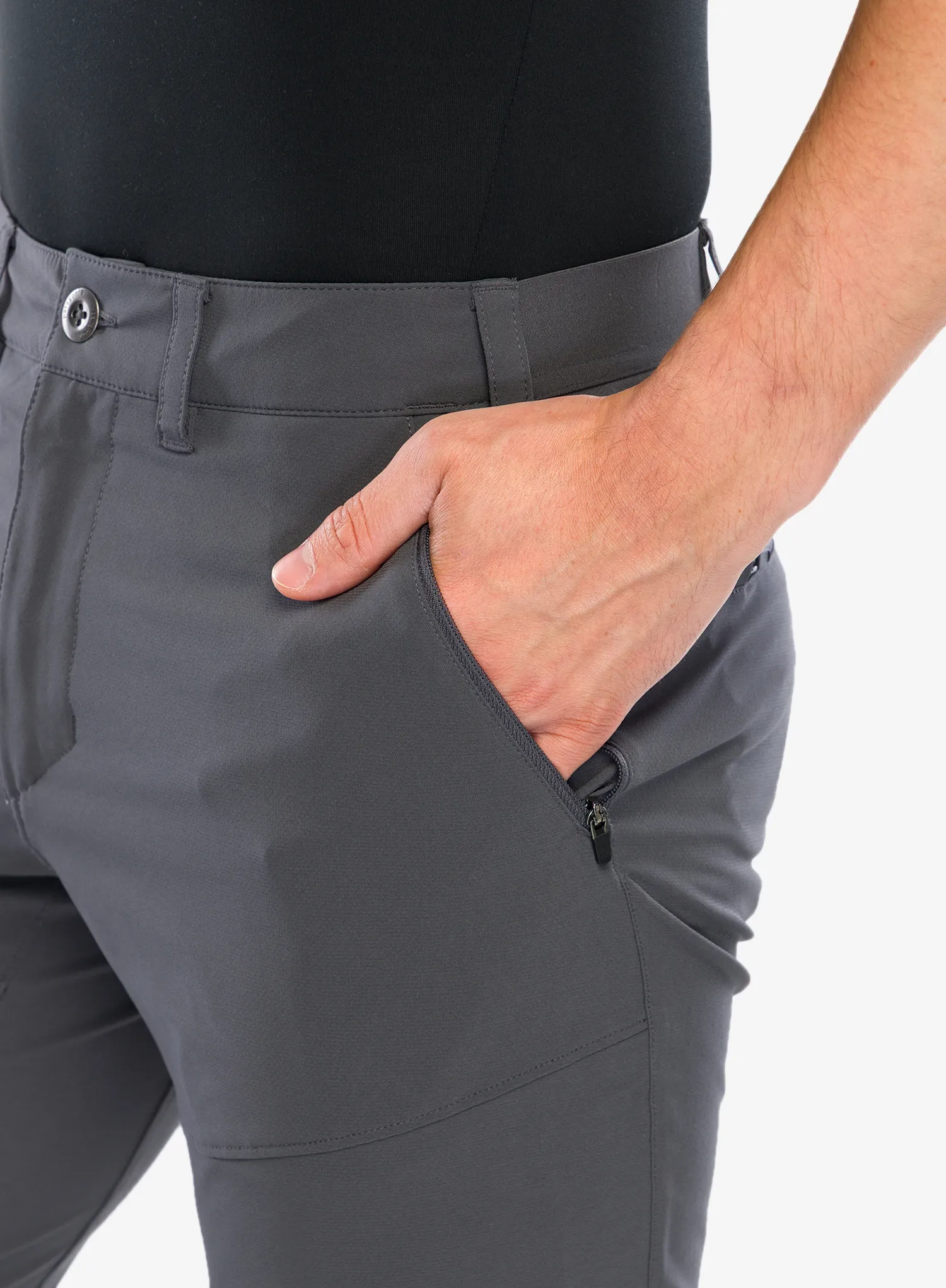 Pohodniške hlače Patagonia Terravia Trail Pants - forge grey