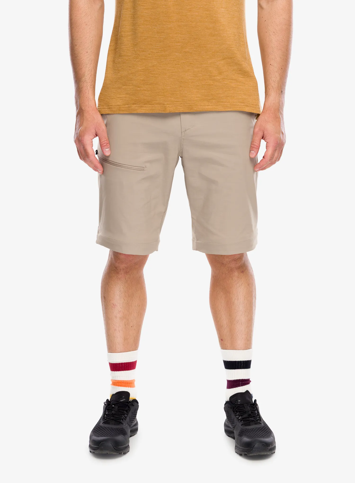 Pohodniške hlače Peak Performance Iconiq Zip-Off Pants - avid beige