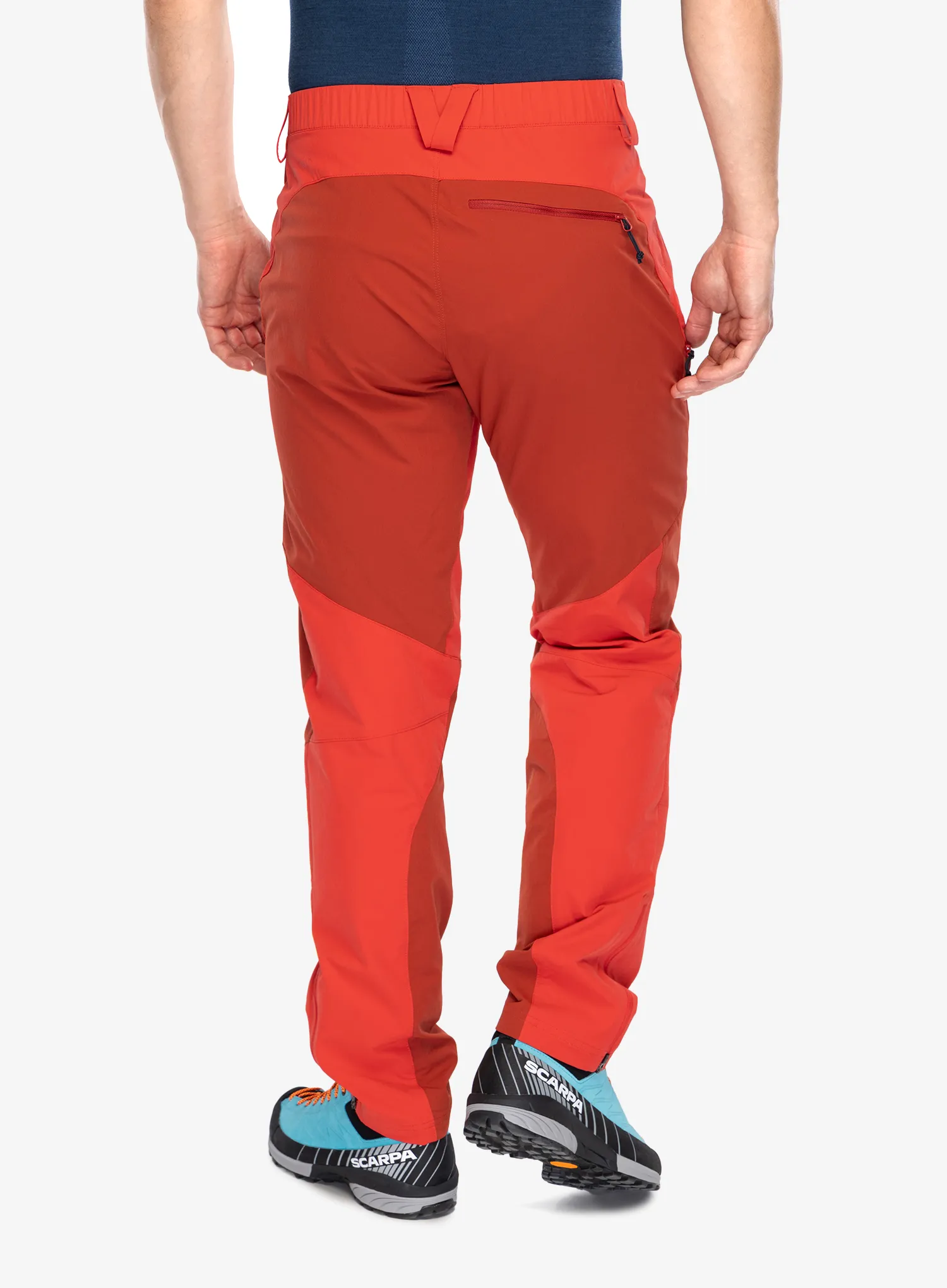 Pohodniške hlače Rab Torque Mountain Short - horiz/red