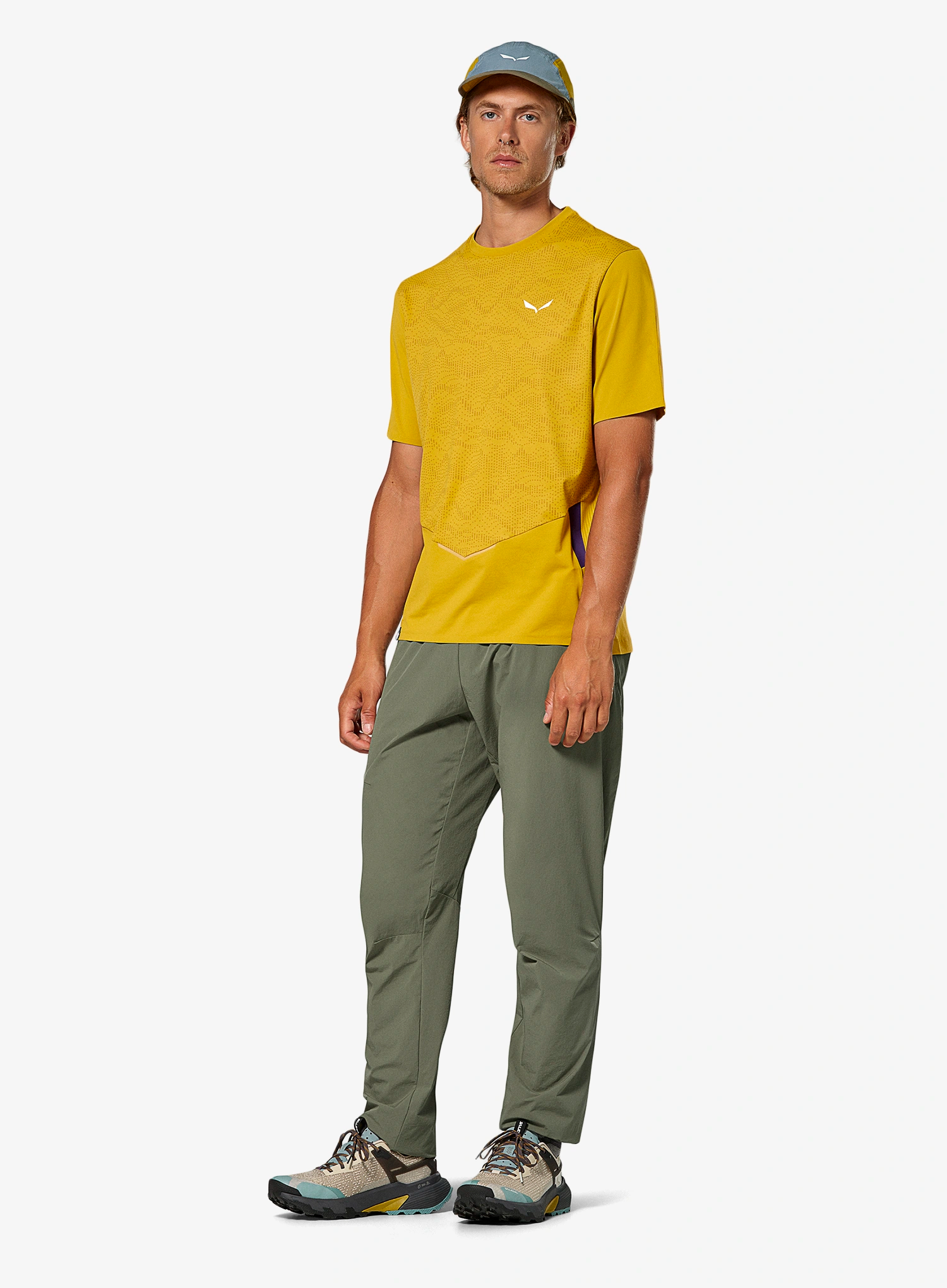 Pohodniške hlače Salewa Pedroc 3 Dst Light Pant - faded green