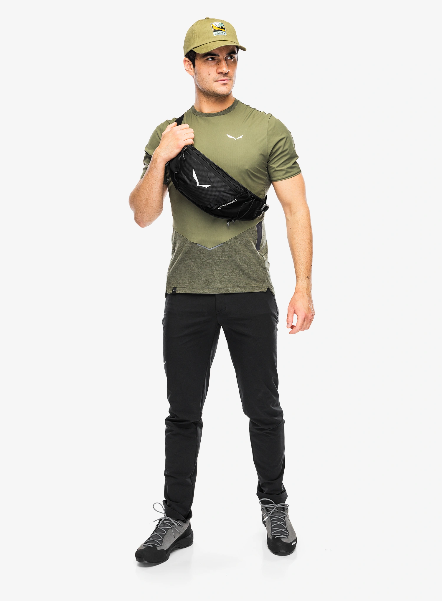 Pohodniške hlače Salewa Pedroc 5 Dst Pant - black out