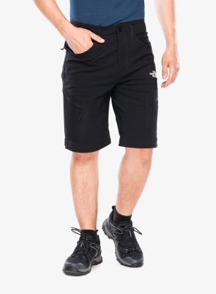 Pohodniške hlače The North Face Exploration Reg Tapered Convertible Pants - tnf black