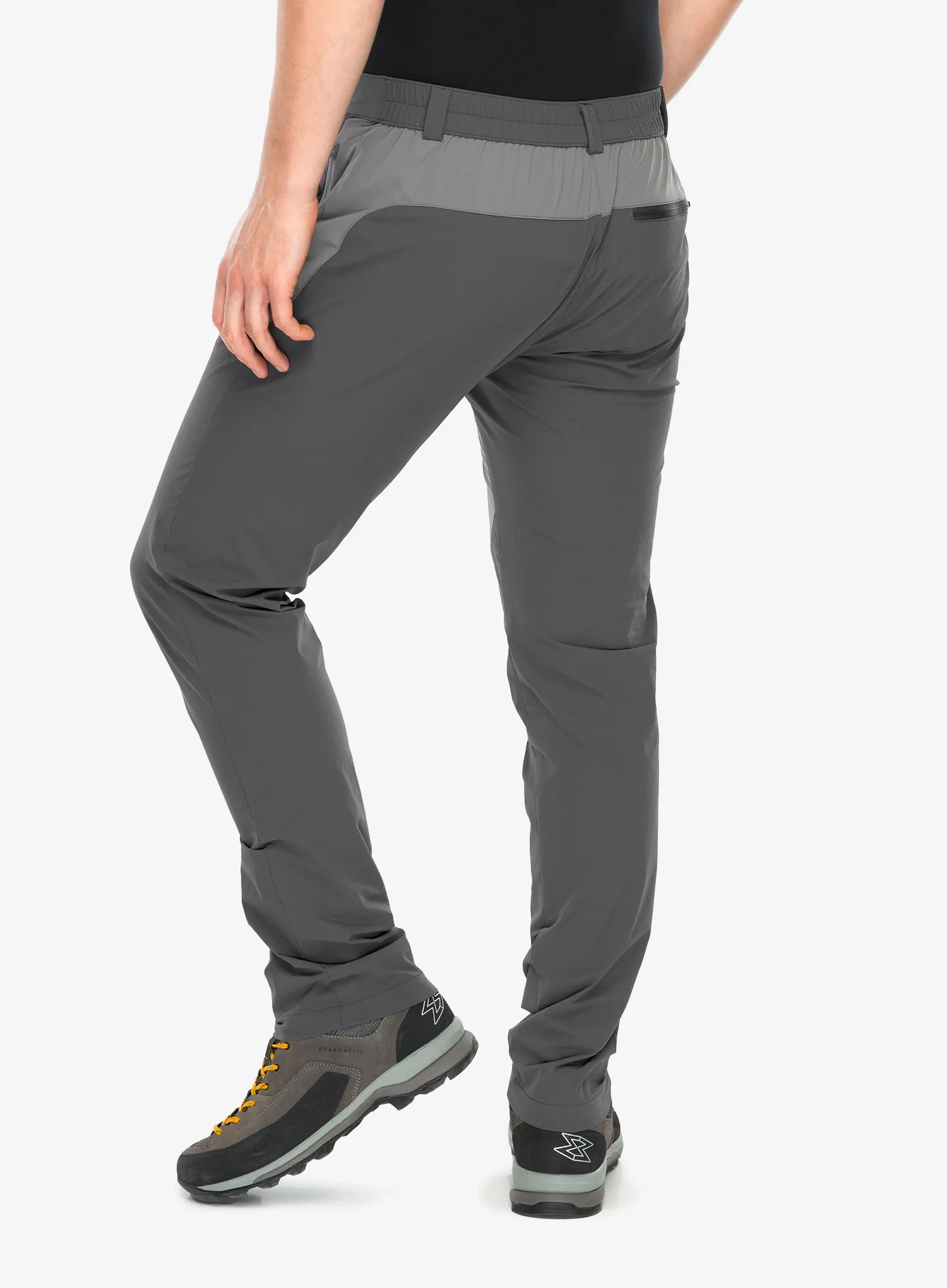 Pohodniške hlače Viking Rago - dark grey/light grey