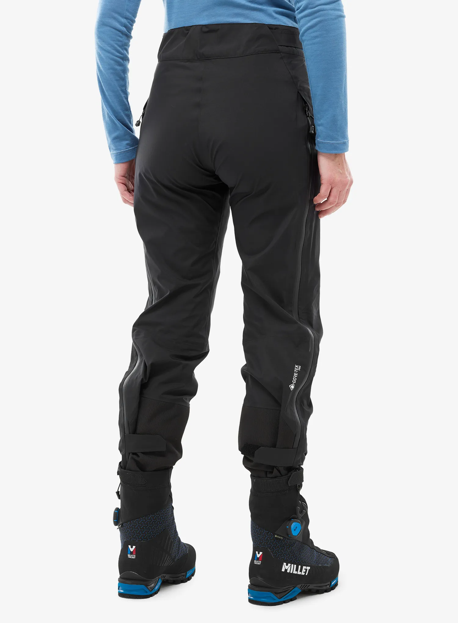 Ženske pohodniške hlače Millet Trilogy Icon Gtx Pro Pt - black/noir