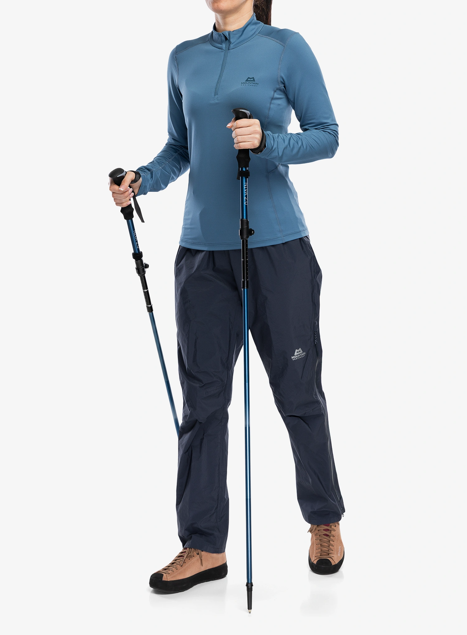 Ženske pohodniške hlače Mountain Equipment Spyre Pant - nights blue 