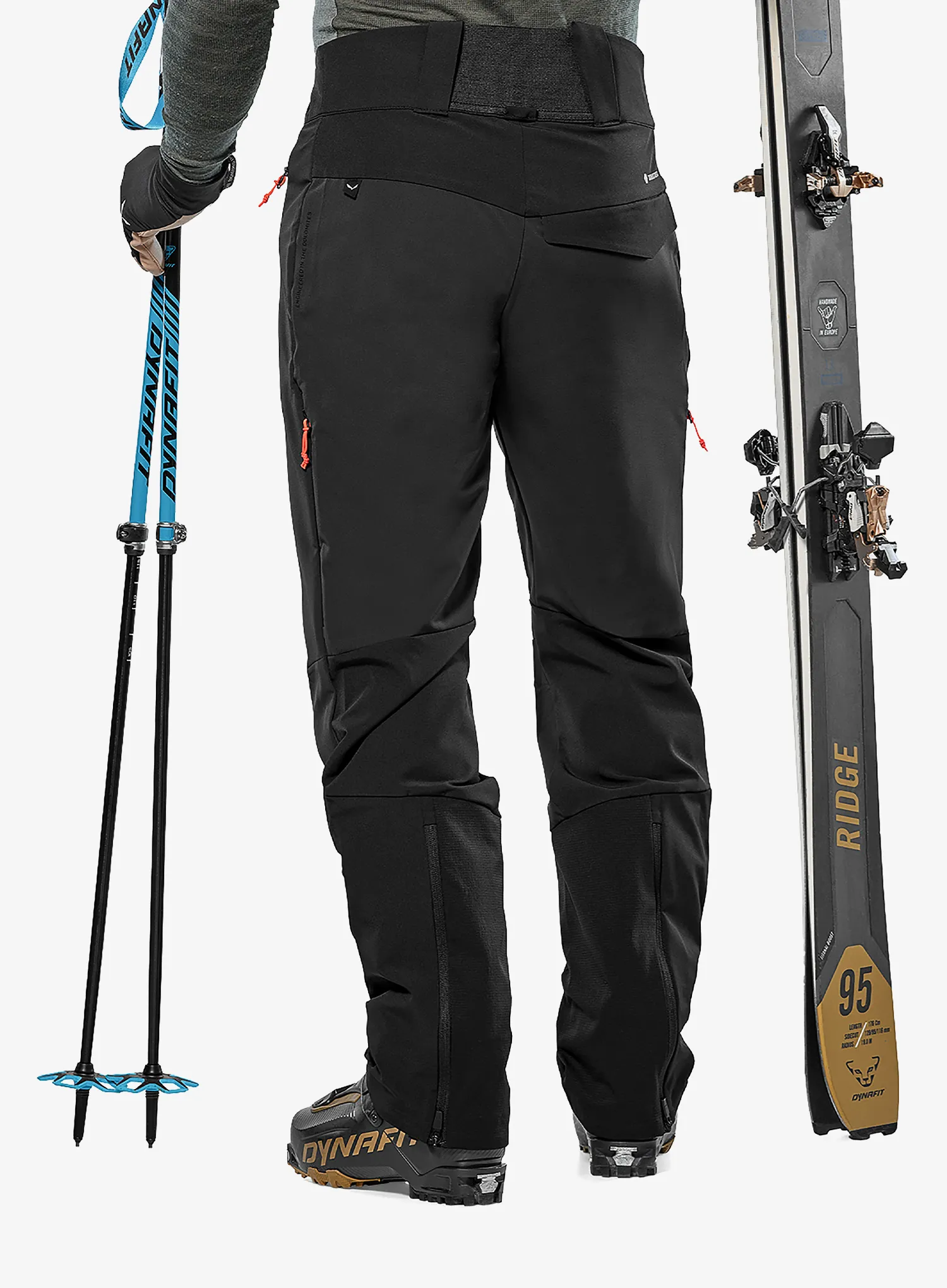 Pohodniške hlače Salewa Sella DST Pants - black out