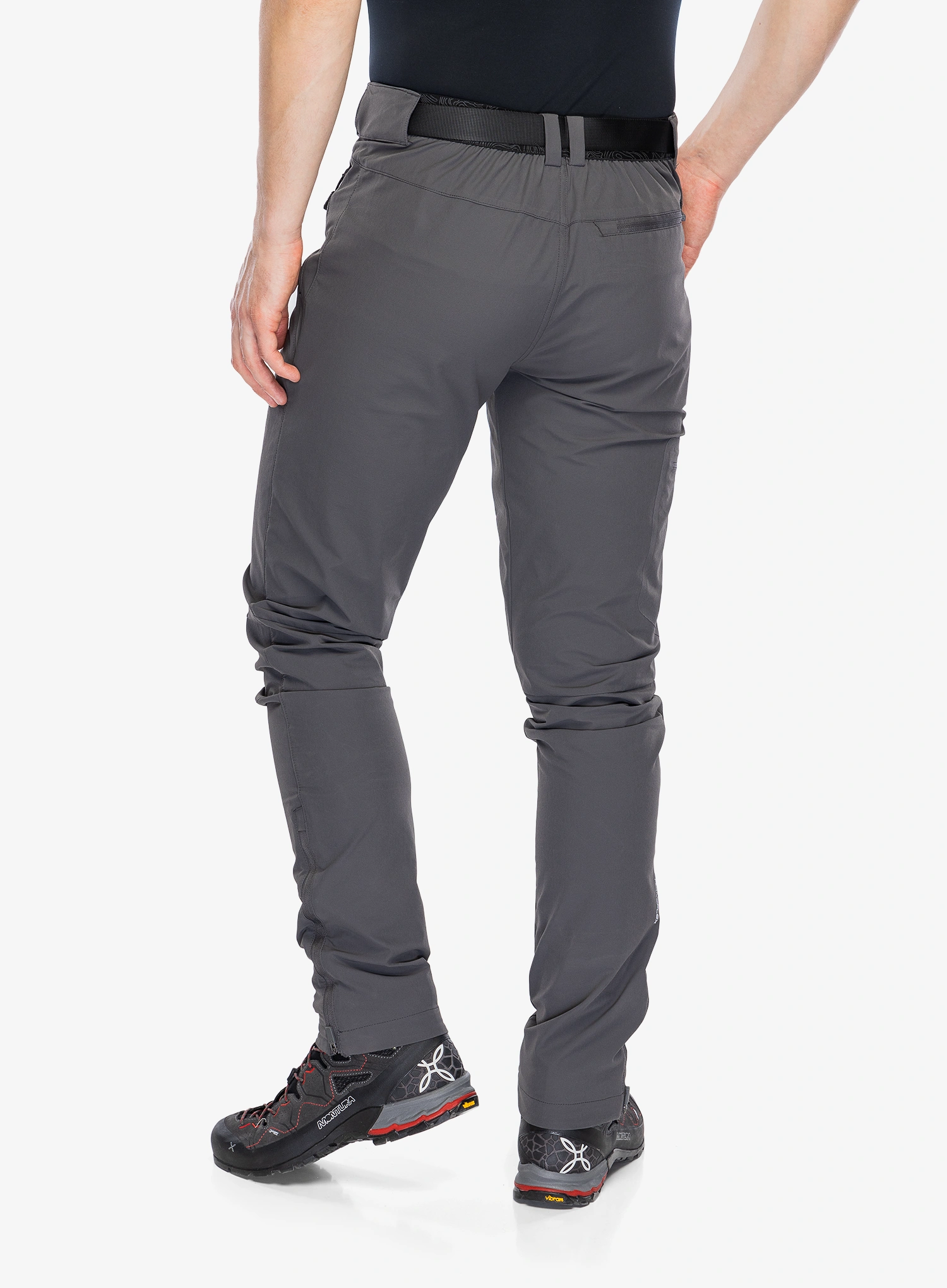 Pohodniške hlače Viking Expander - full grey