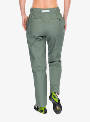 Ženske plezalne hlače Black Diamond Ethos Pants - laurel green