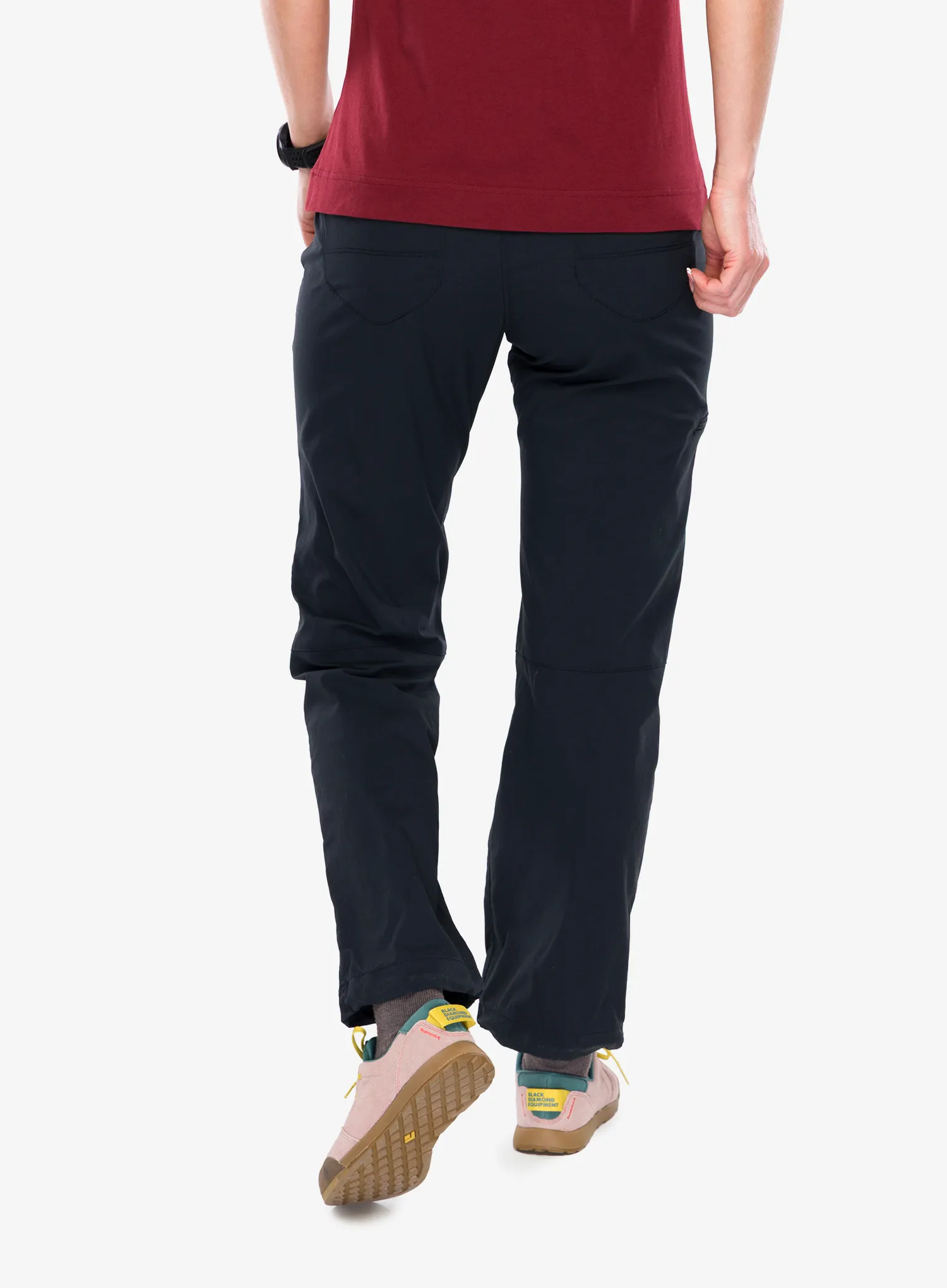 Ženske plezalne hlače Black Diamond Technician Pants - black