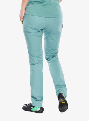 Ženske plezalne hlače Edelrid Nona Pants - mineral blue
