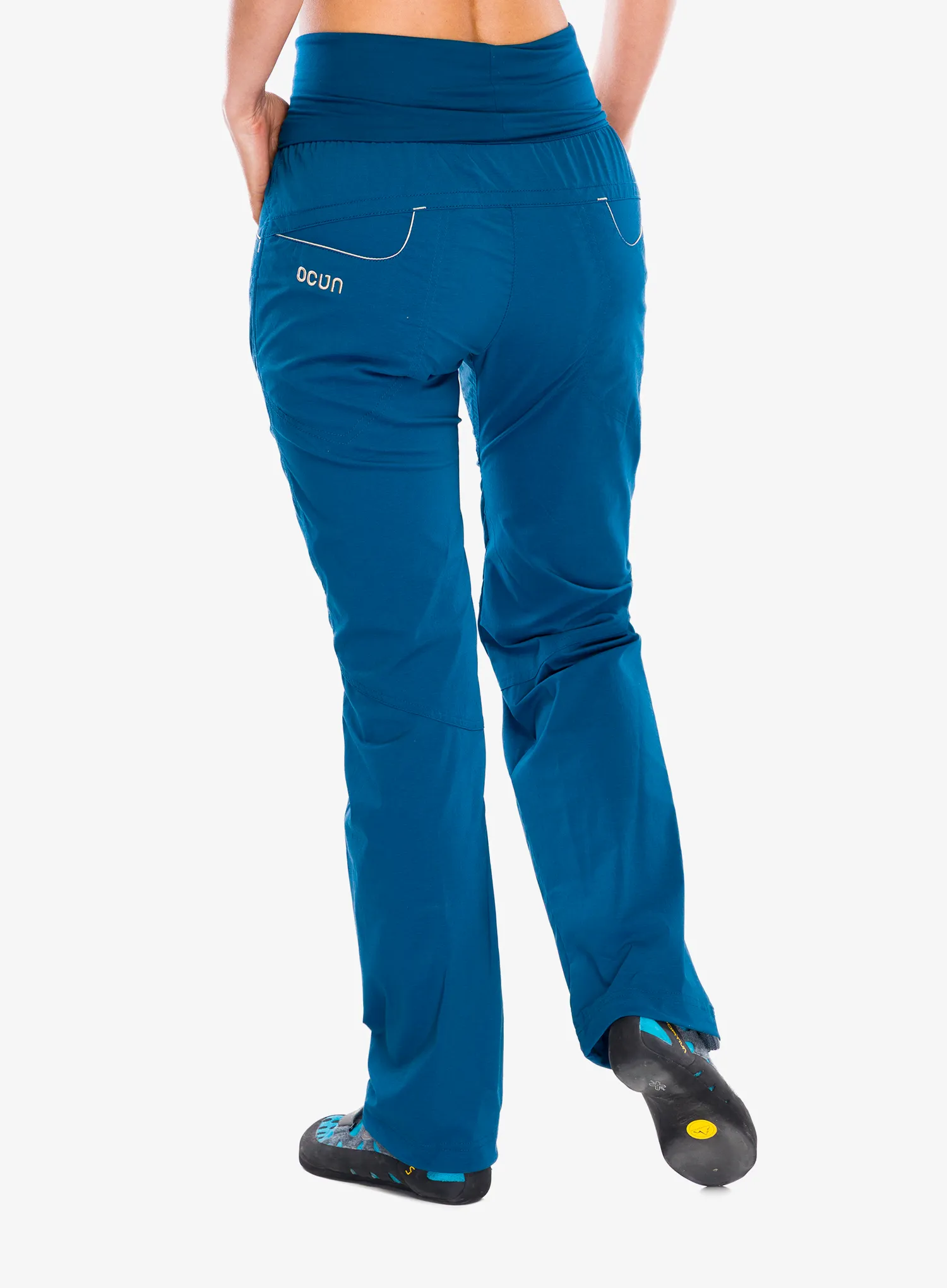 Ženske plezalne hlače Ocun Noya Eco Pants - blue opal