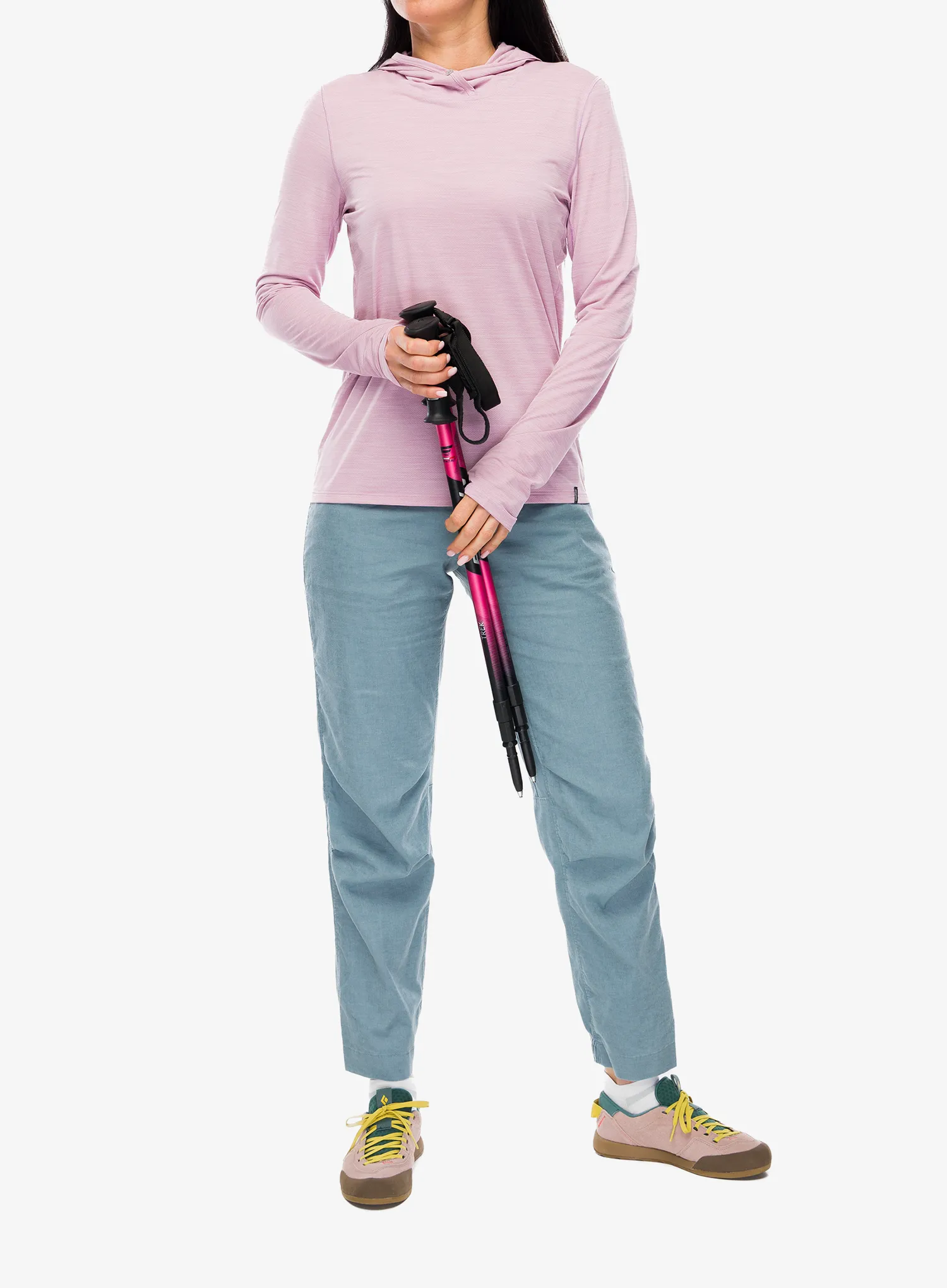 Ženske plezalne hlače Patagonia Hampi Rock Pants - blue sage