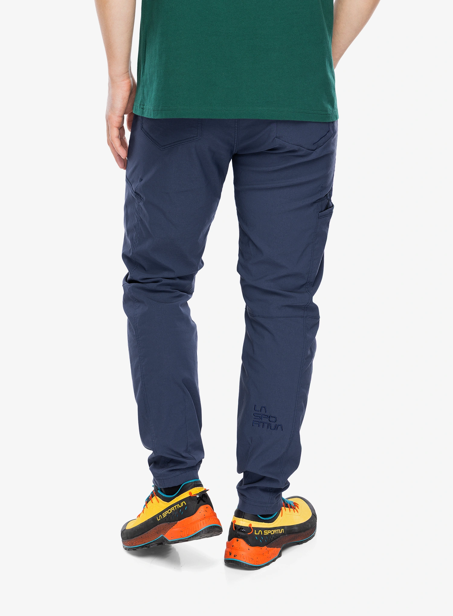 Plezalne hlače La Sportiva Talus Pant - night sky/chalk