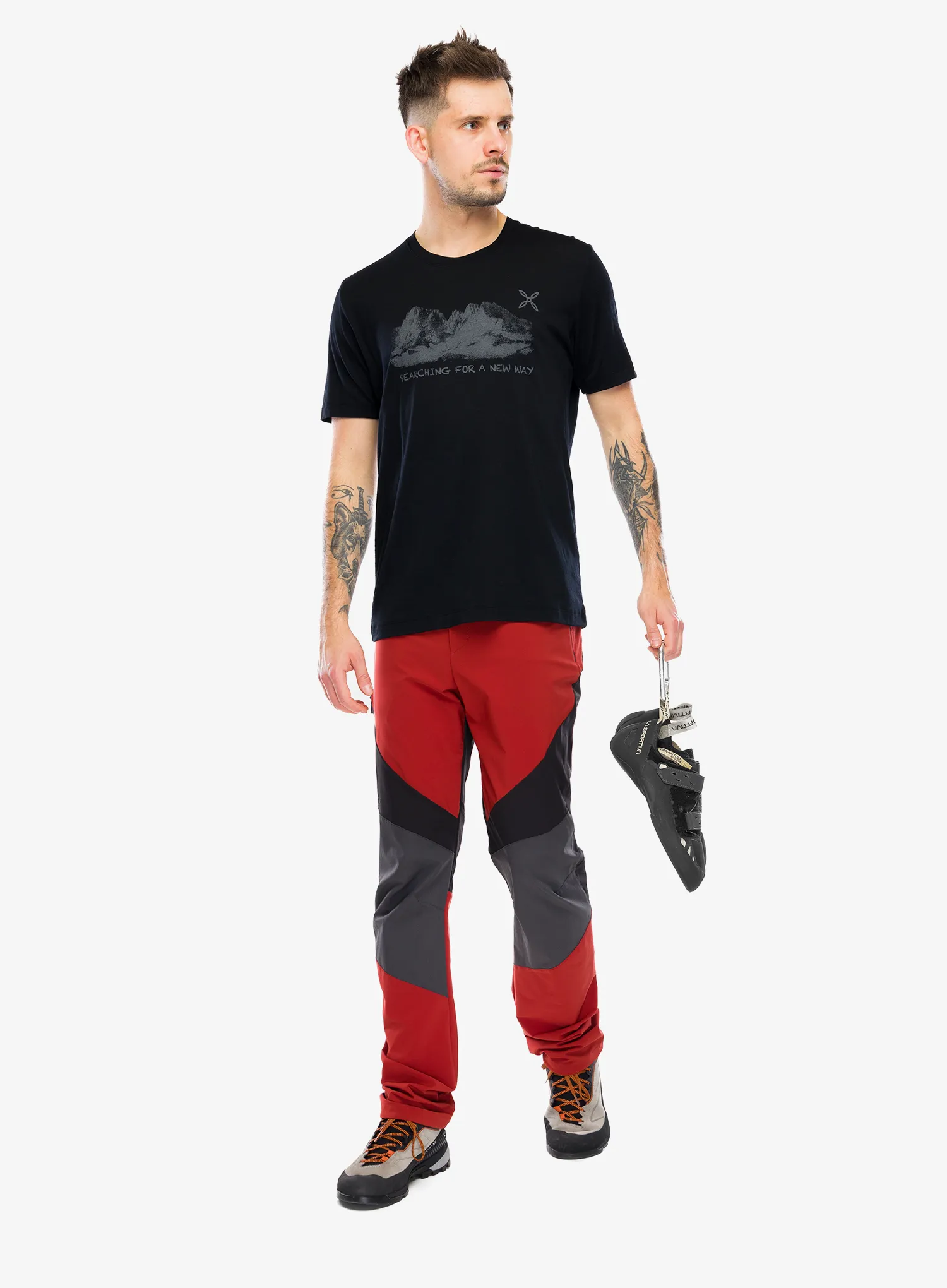 Plezalne hlače Montura Spitze Evo Pants - tobacco