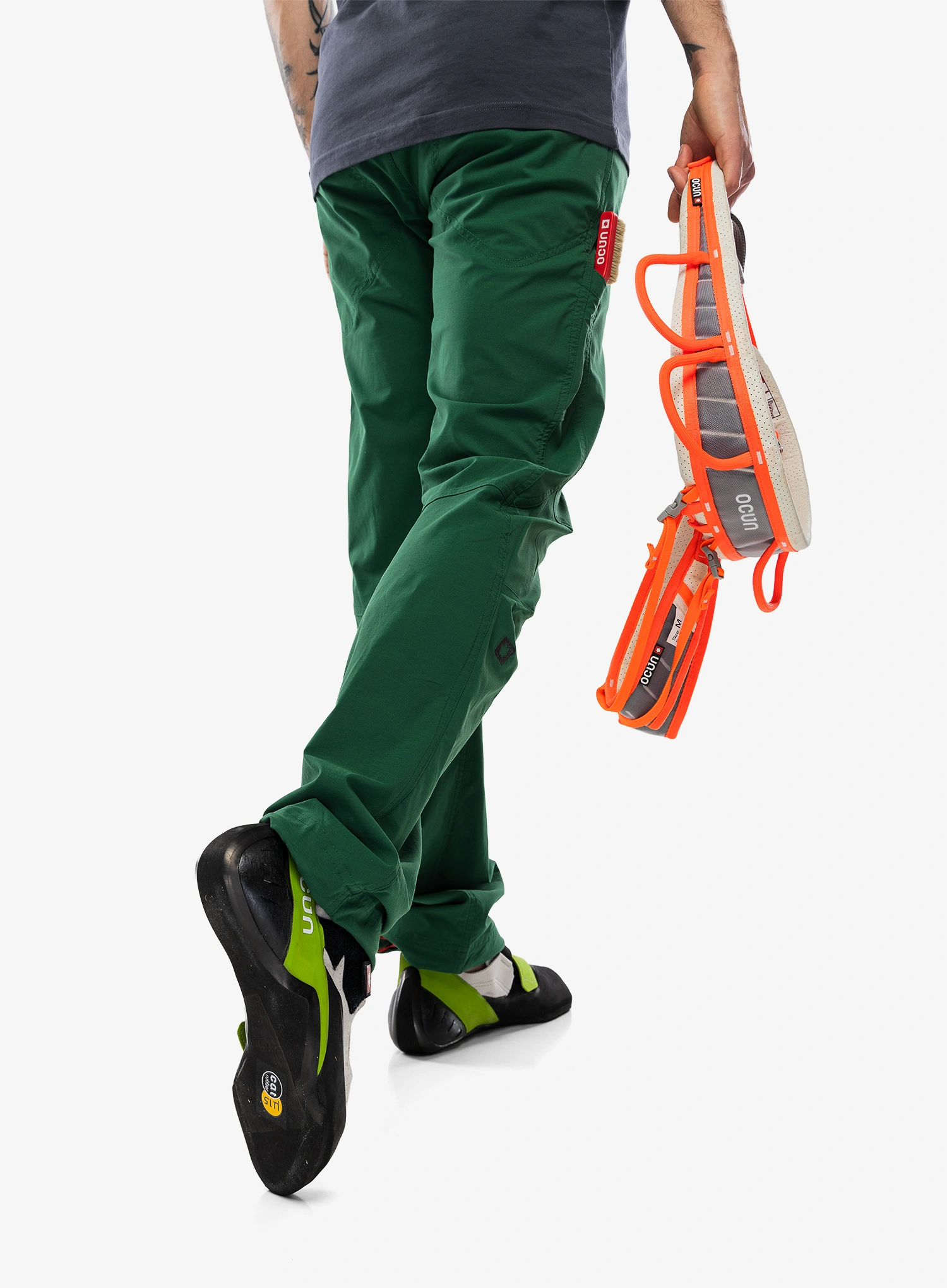 Plezalne hlače Ocun Mania Pants - green dark