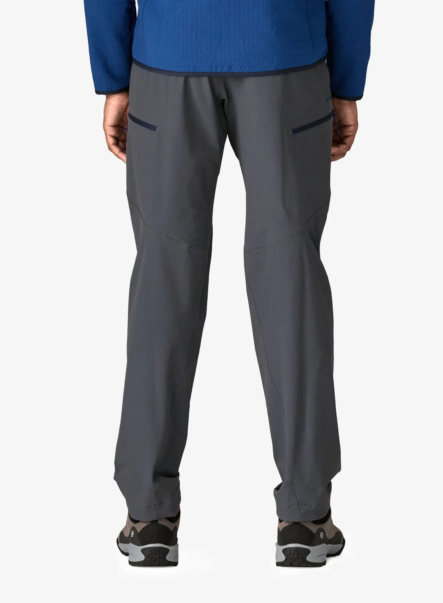 Plezalne hlače Patagonia Free Wall Pants - smolder blue