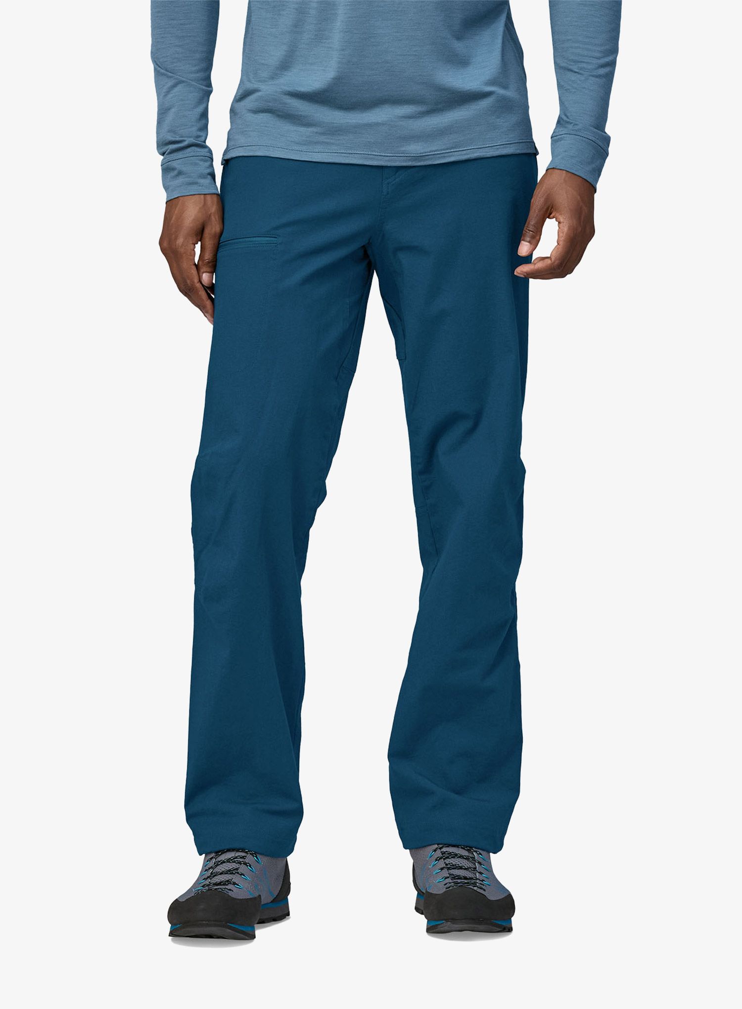 Plezalne hlače Patagonia Venga Rock Pants - lagom blue