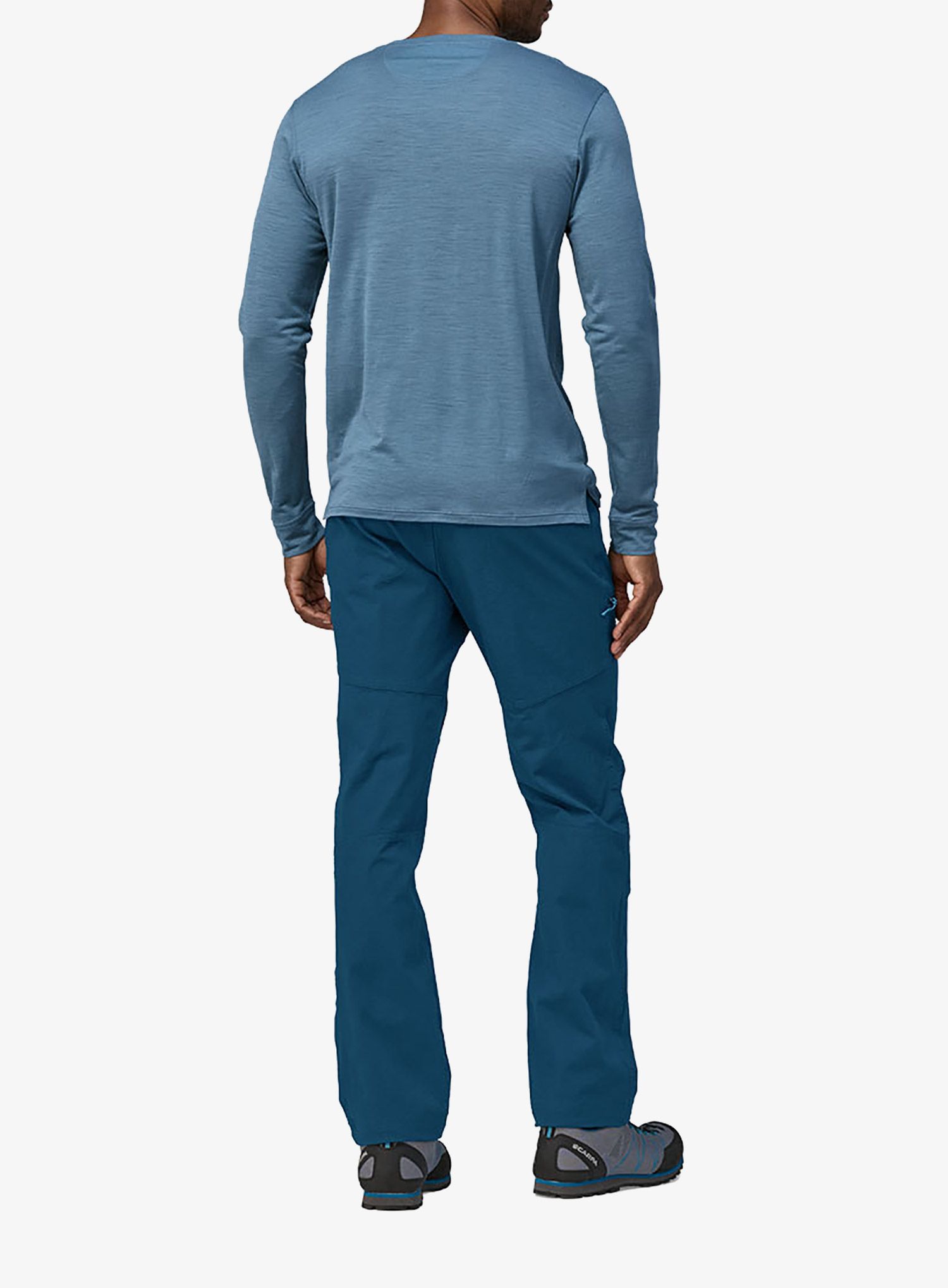 Plezalne hlače Patagonia Venga Rock Pants - lagom blue