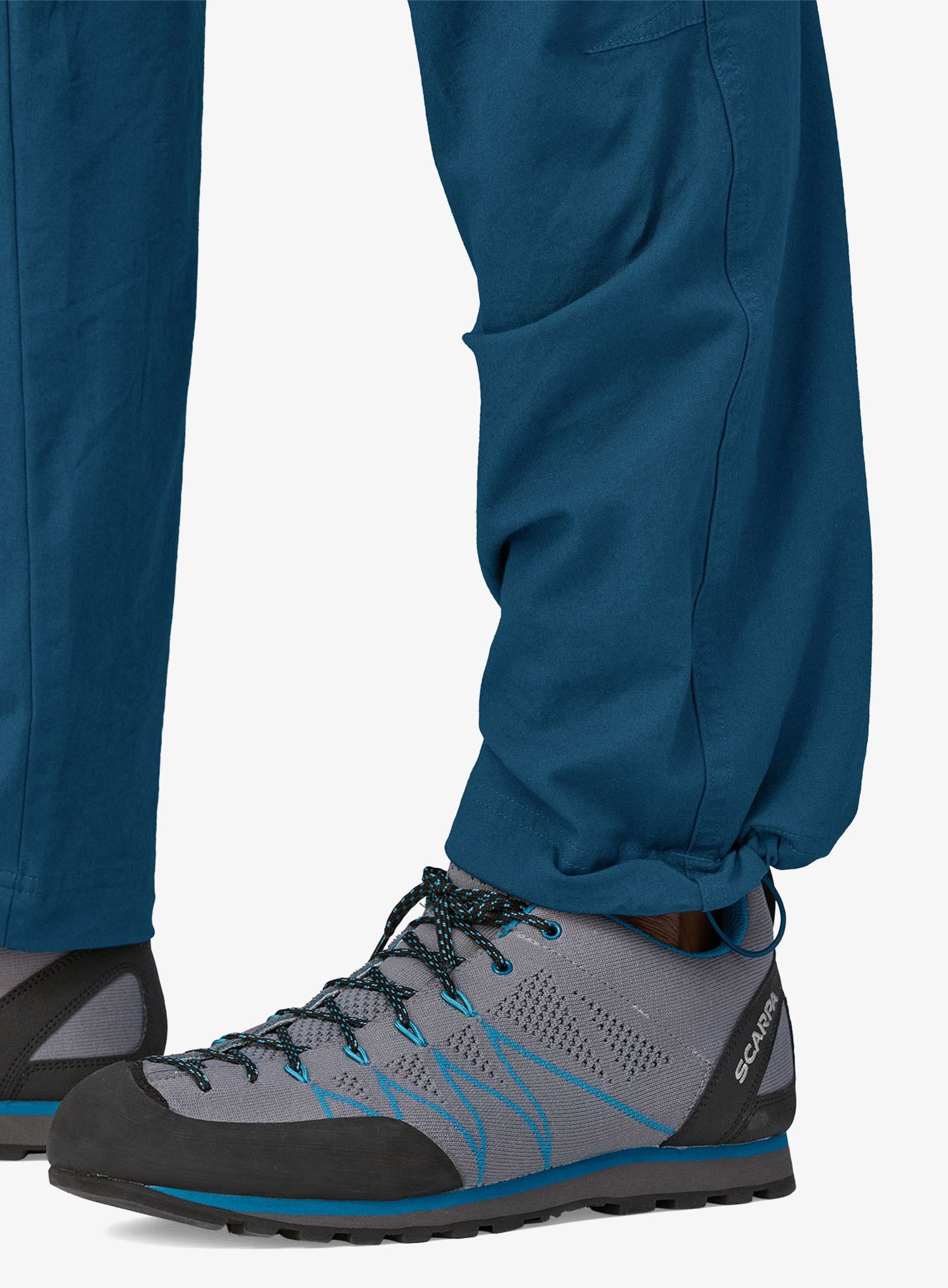 Plezalne hlače Patagonia Venga Rock Pants - lagom blue