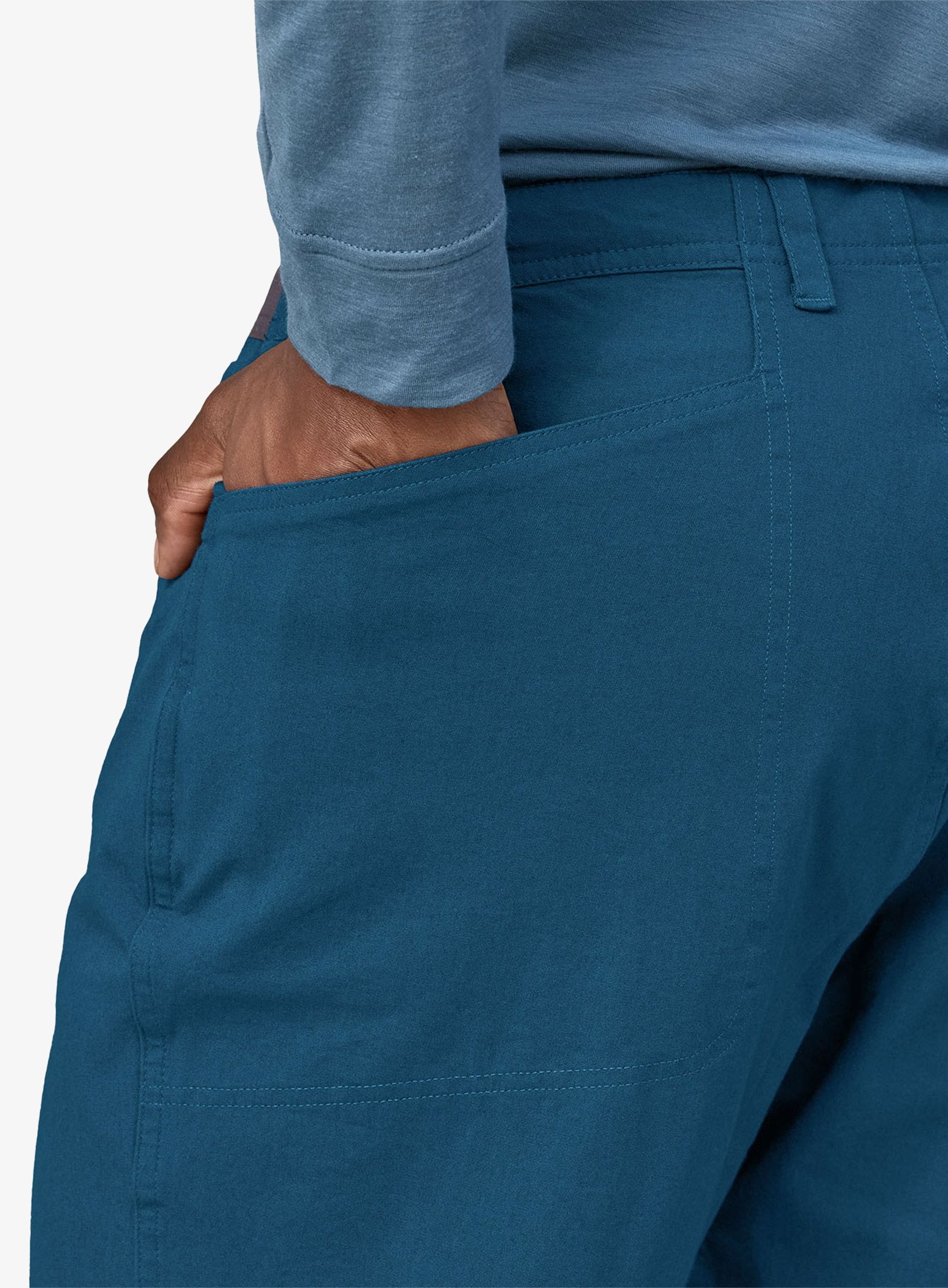 Plezalne hlače Patagonia Venga Rock Pants - lagom blue