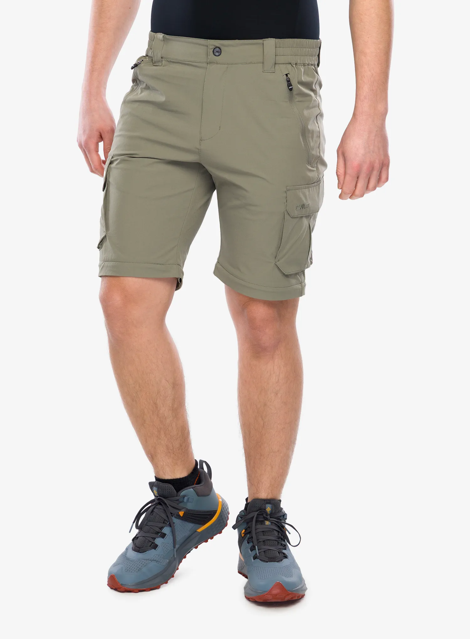 Hlače z odstranljivimi hlačnicami CMP Flux Zip Off Pant - sage