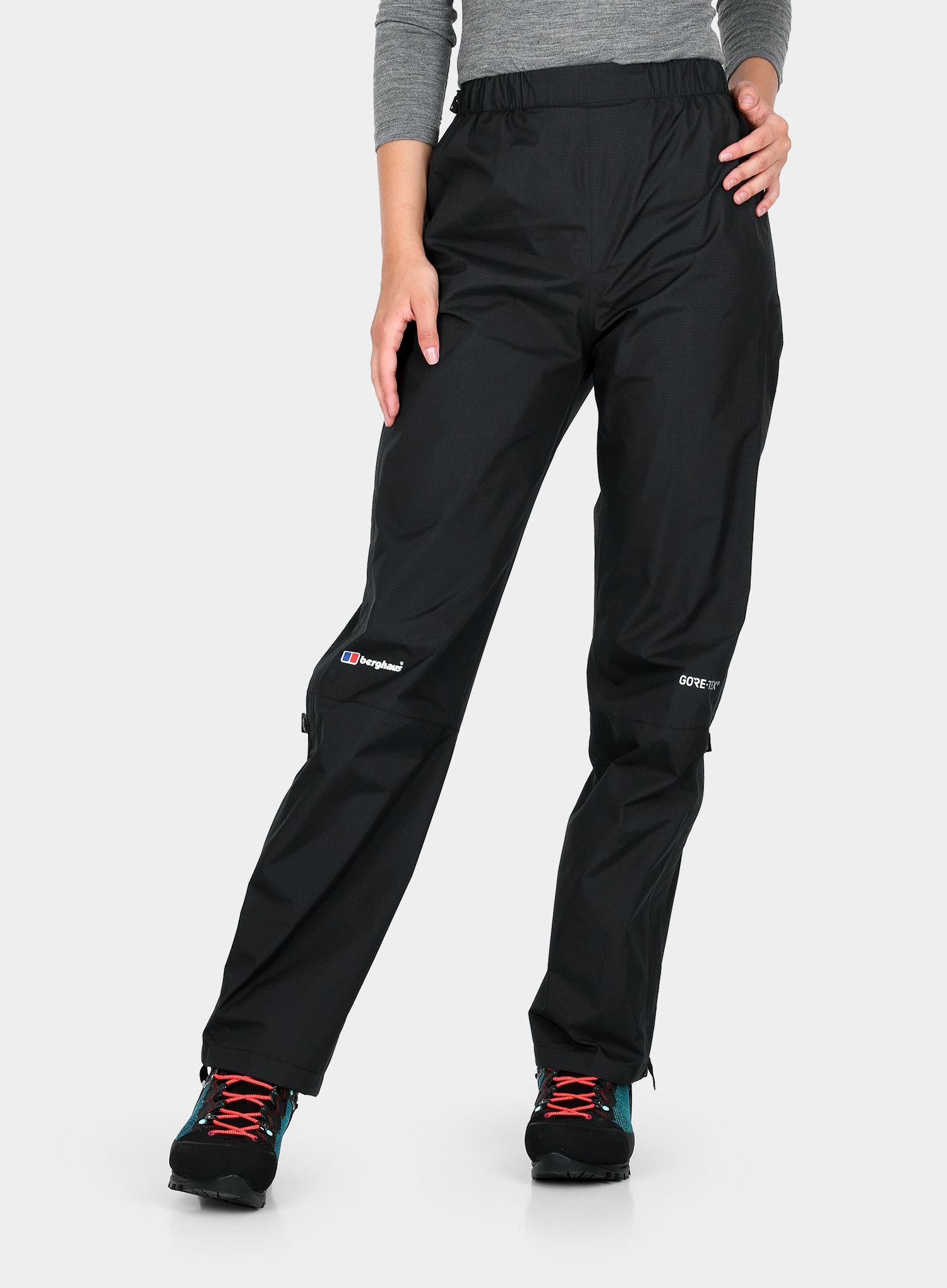 Ženske GORE-TEX hlače Berghaus Paclite Pant - black/black