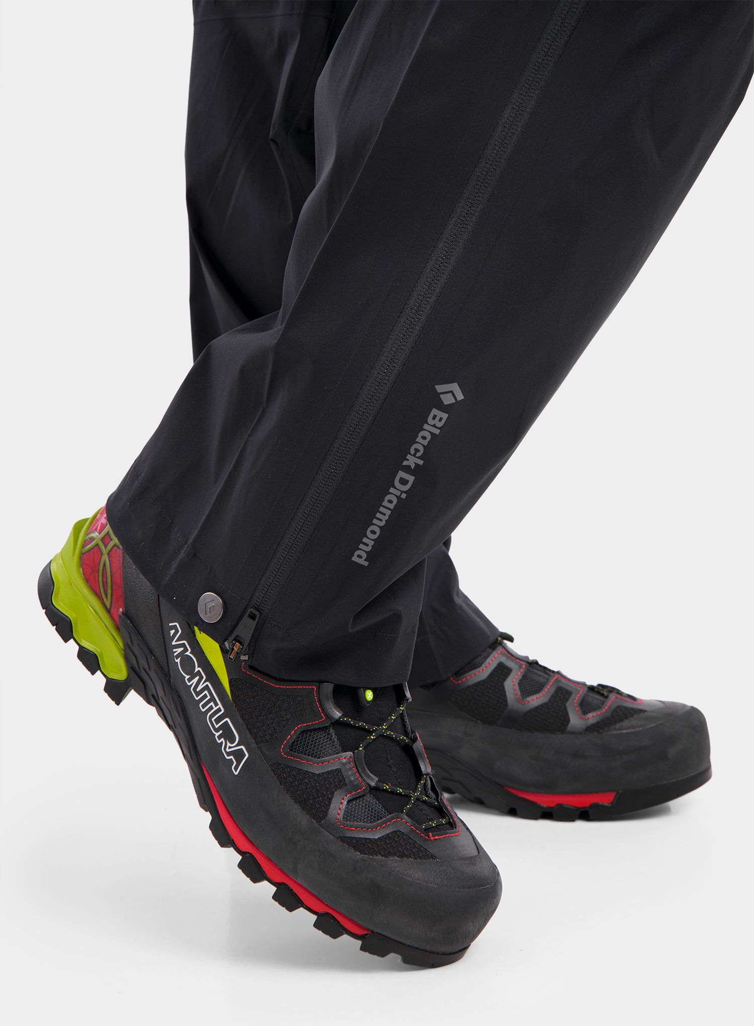 Hlače Black Diamond StormLine Stretch Rain Pants - black