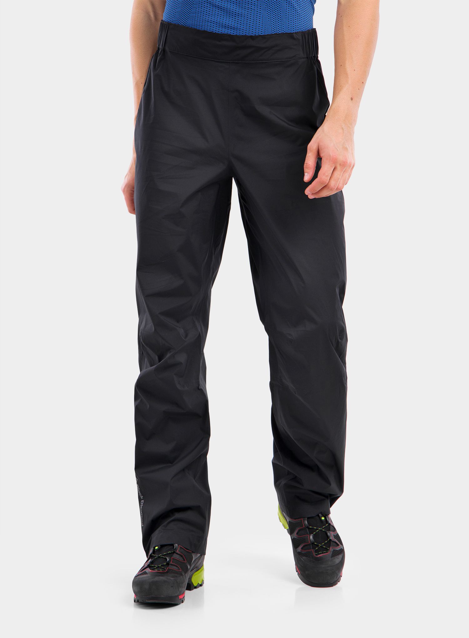 Hlače Black Diamond StormLine Stretch Rain Pants - black