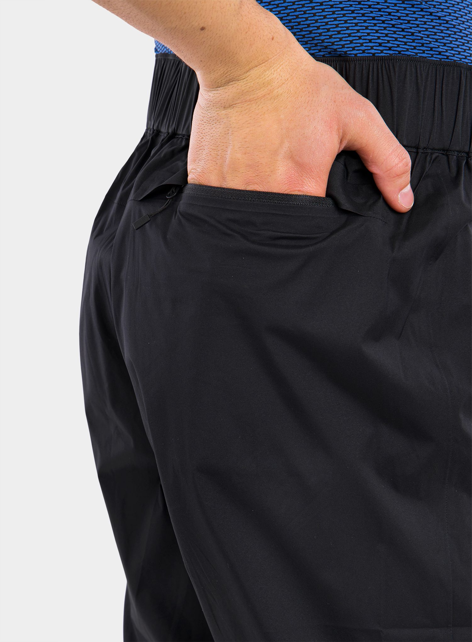 Hlače Black Diamond StormLine Stretch Rain Pants - black