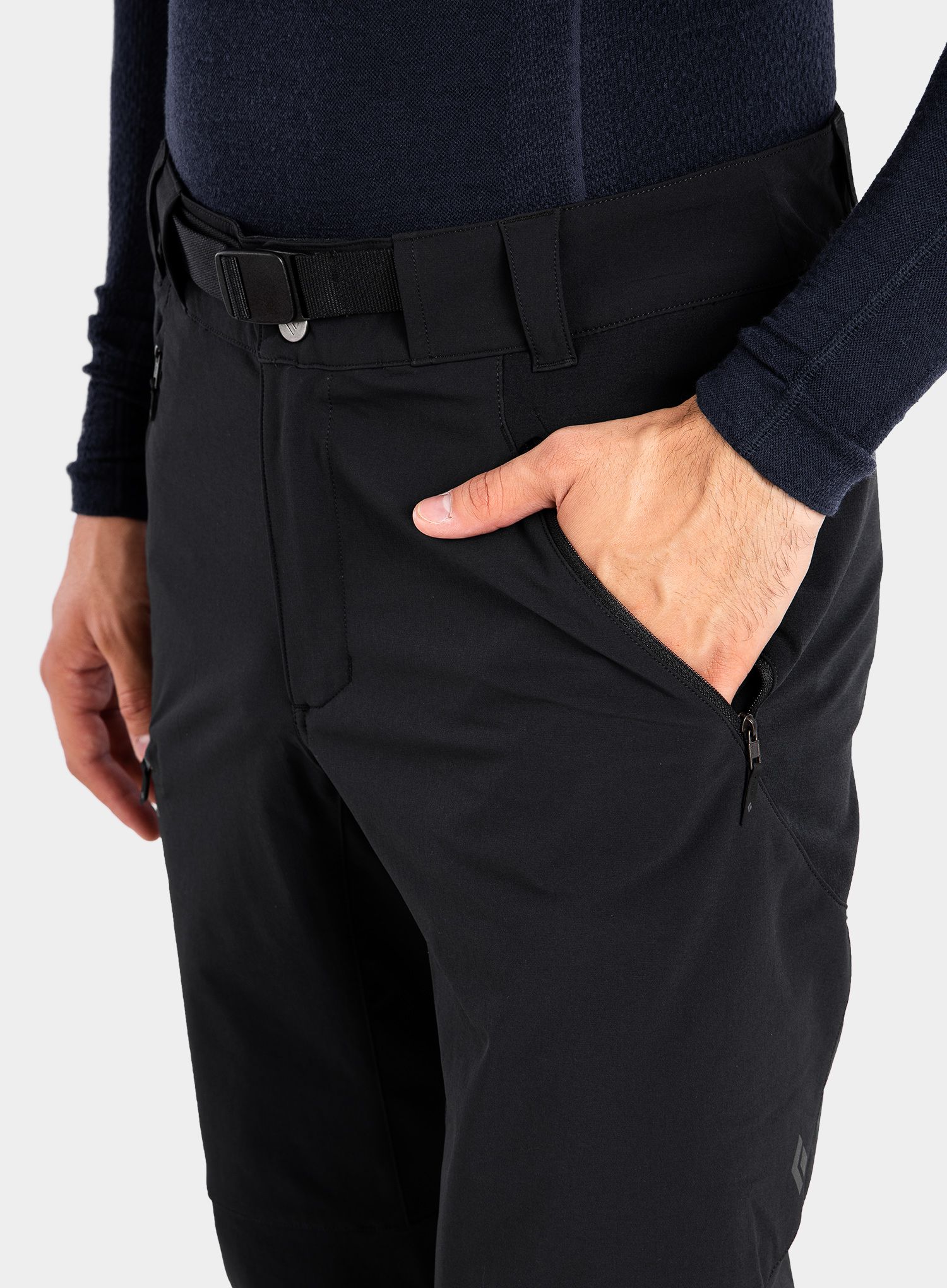 Softshell hlače Black Diamond Swift Pants - black