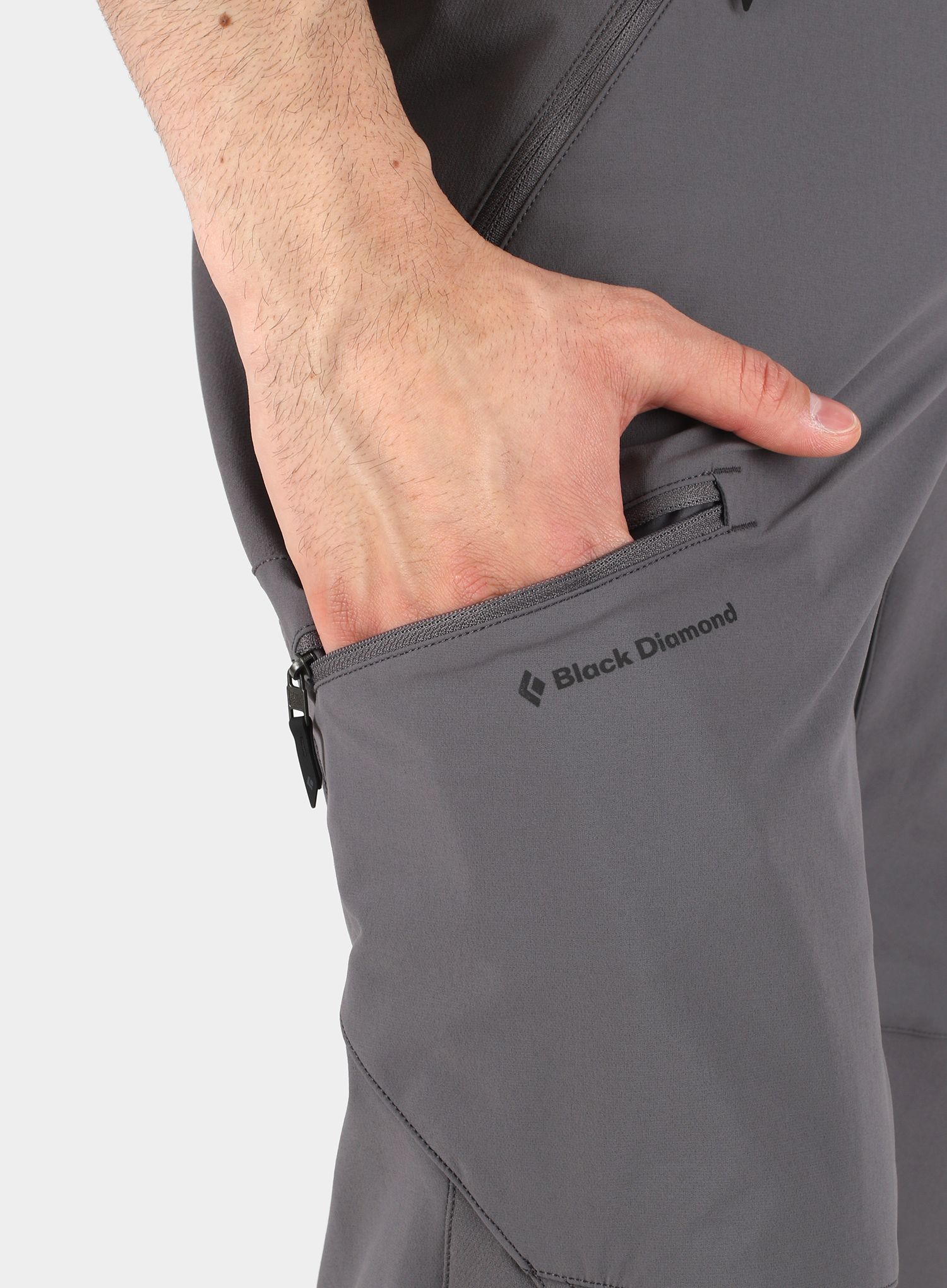 Hlače Black Diamond Swift Pants - granite