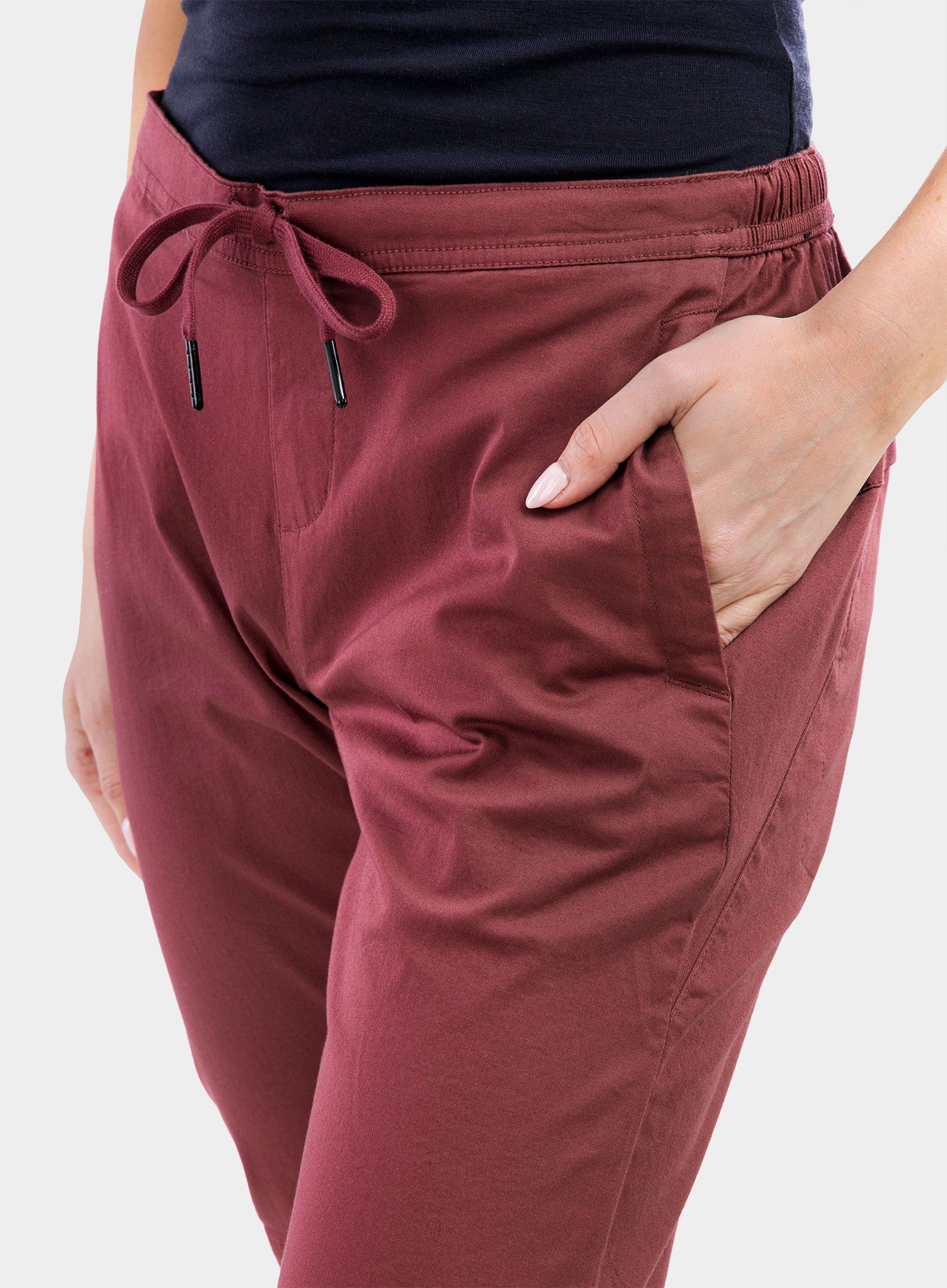 Ženske hlače Black Diamond Notion Pants - cherrywood