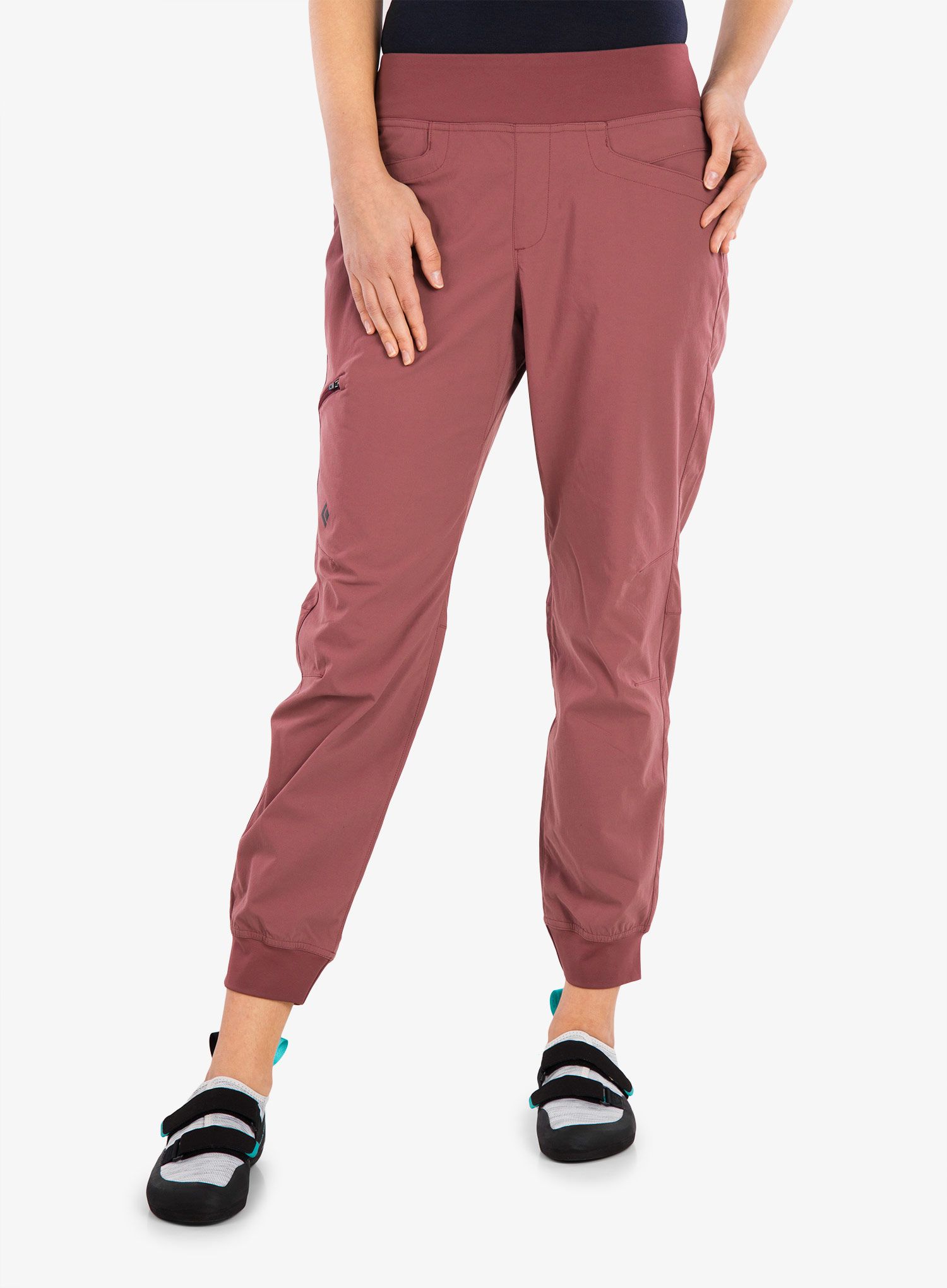 Ženske hlače Black Diamond Technician Jogger Pants - cherrywood