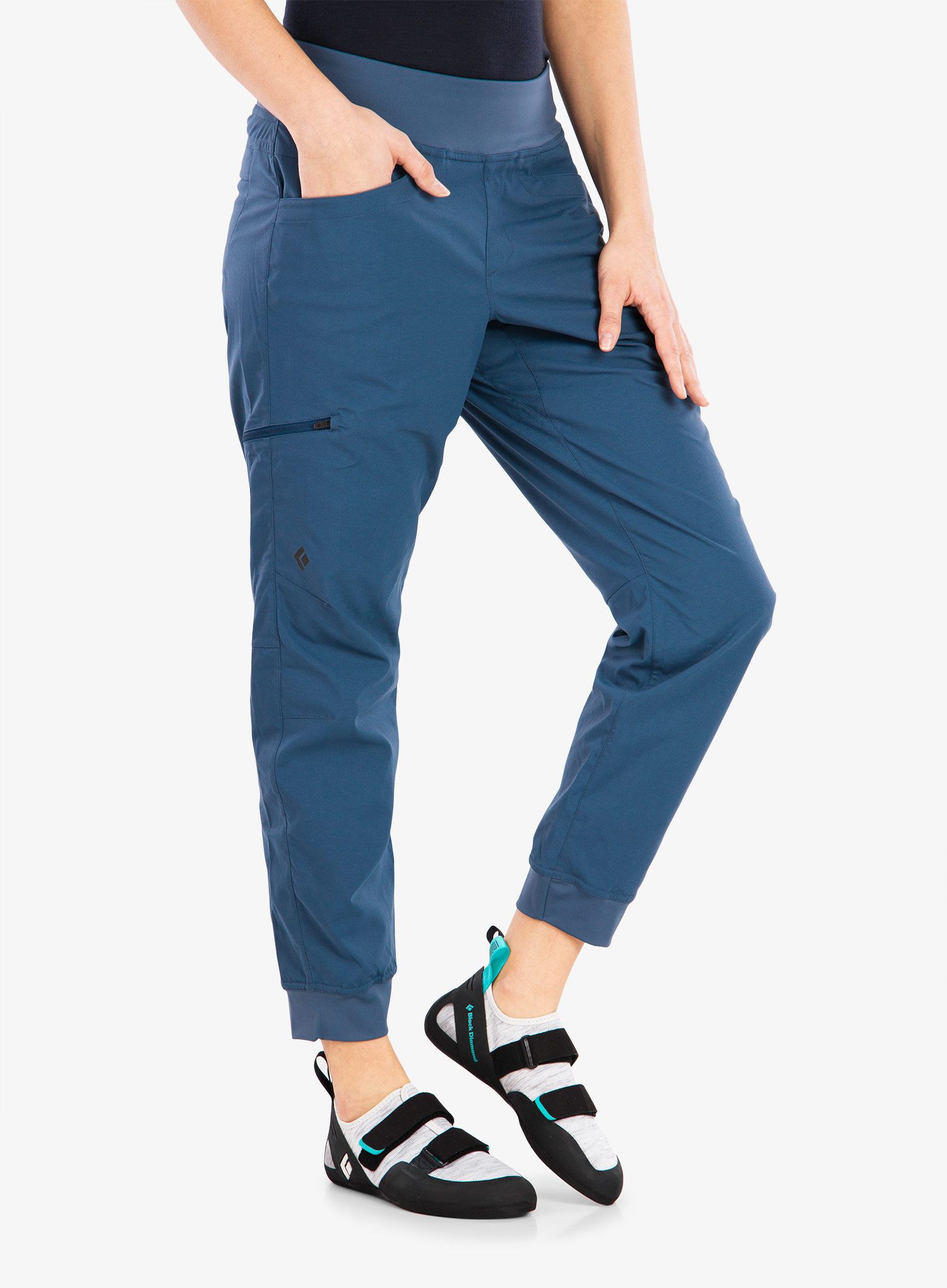 Ženske hlače Black Diamond Technician Jogger Pants - ink blue