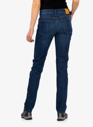 Ženske hlače DUER Performance Denim Slim Straight - aged stone
