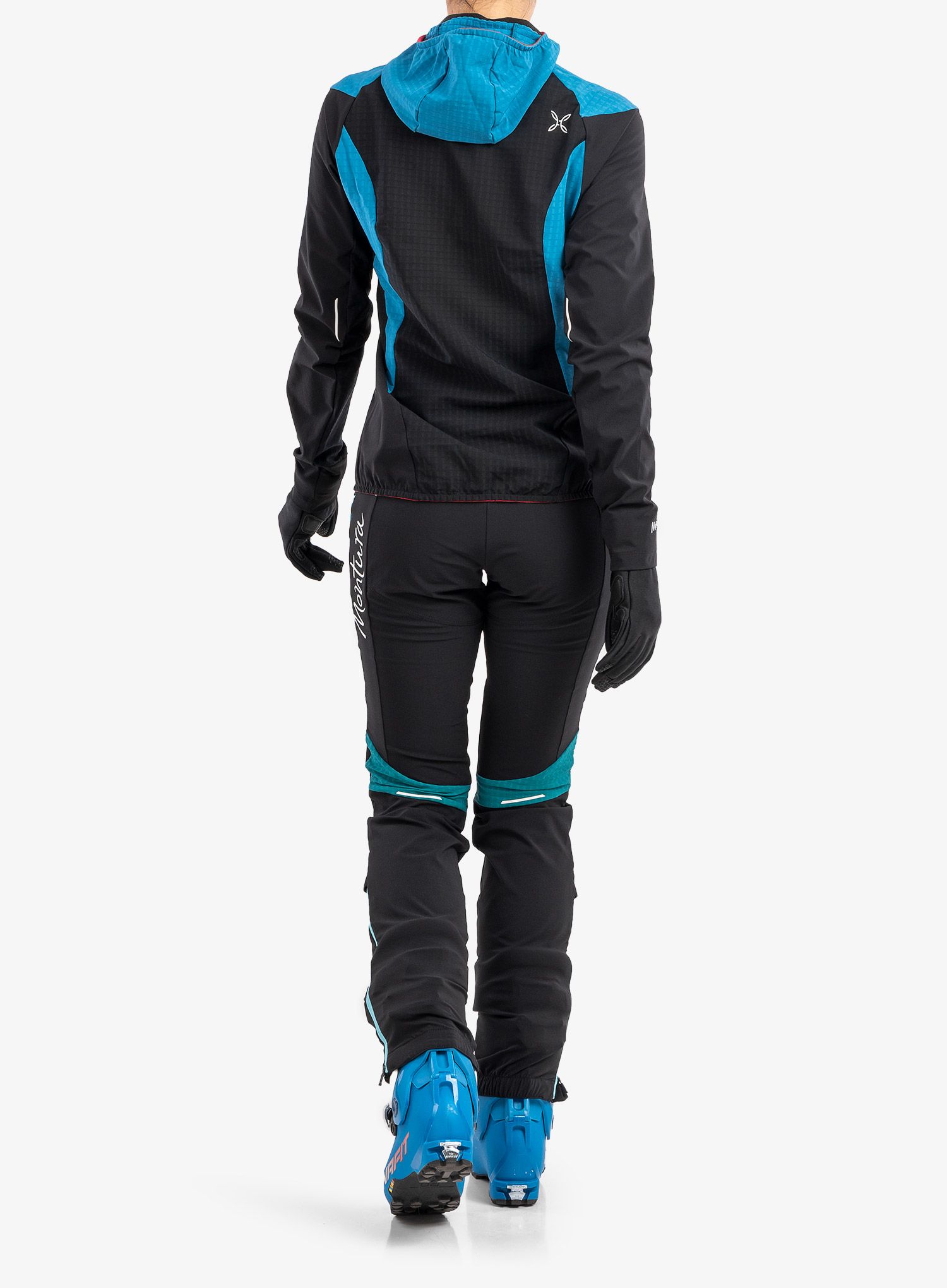 Ženske hlače Montura Ski Style Pants - black/baltic