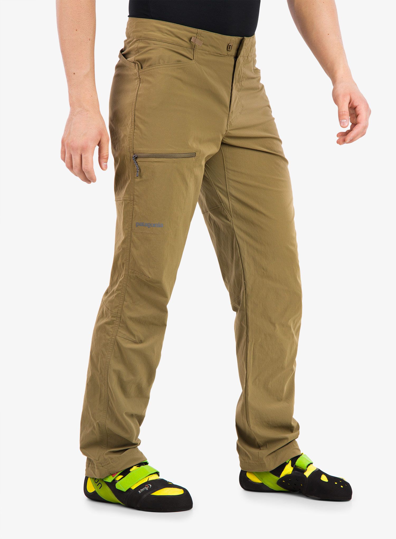 Hlače za plezanje Patagonia RPS Rock Pants - dark ash