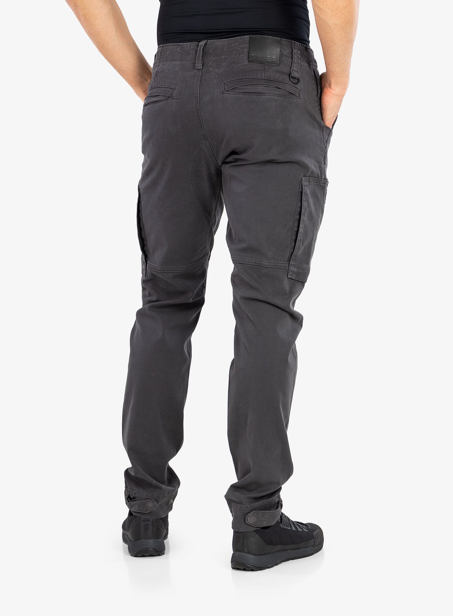 Hlače DUER Live Free Adventure Pant - charcoal