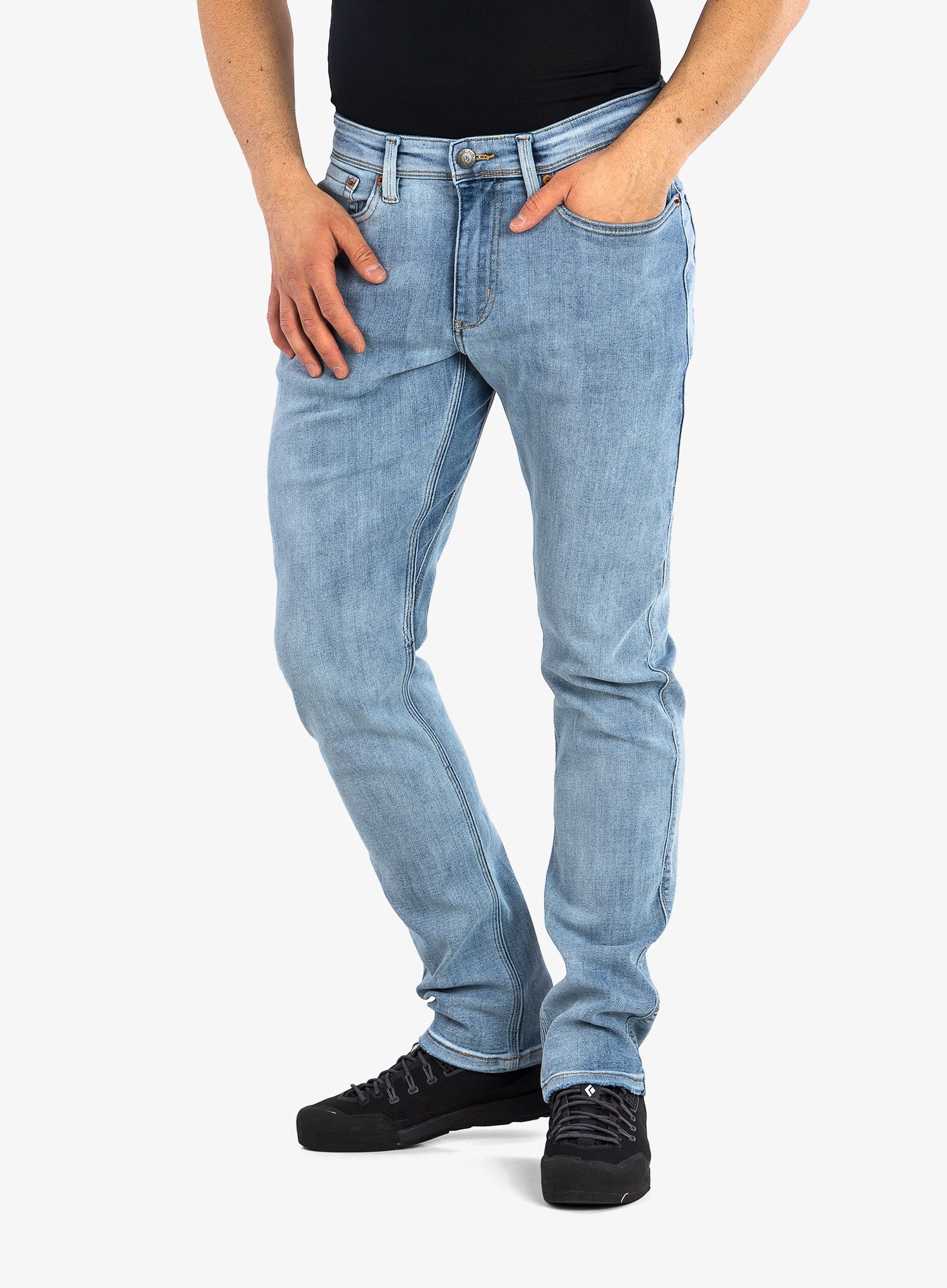 Hlače Duer Performance Denim Relaxed Taper - modern bleach