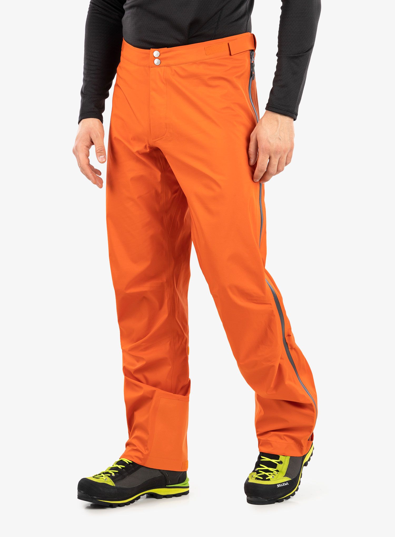 Hlače Fjallraven Bergtagen Lite Eco-Shell Trs  - hokkaido orange