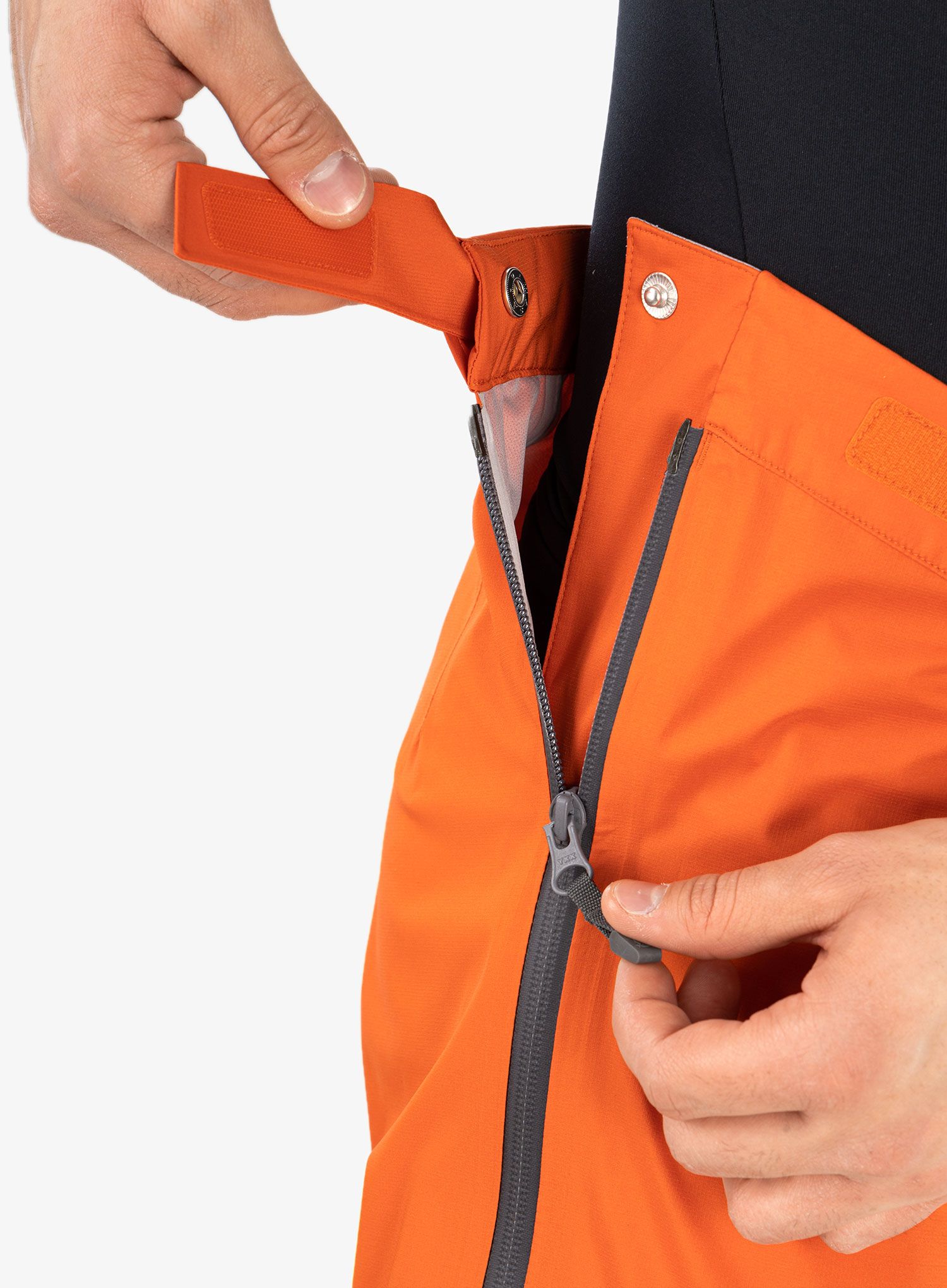 Hlače Fjallraven Bergtagen Lite Eco-Shell Trs  - hokkaido orange