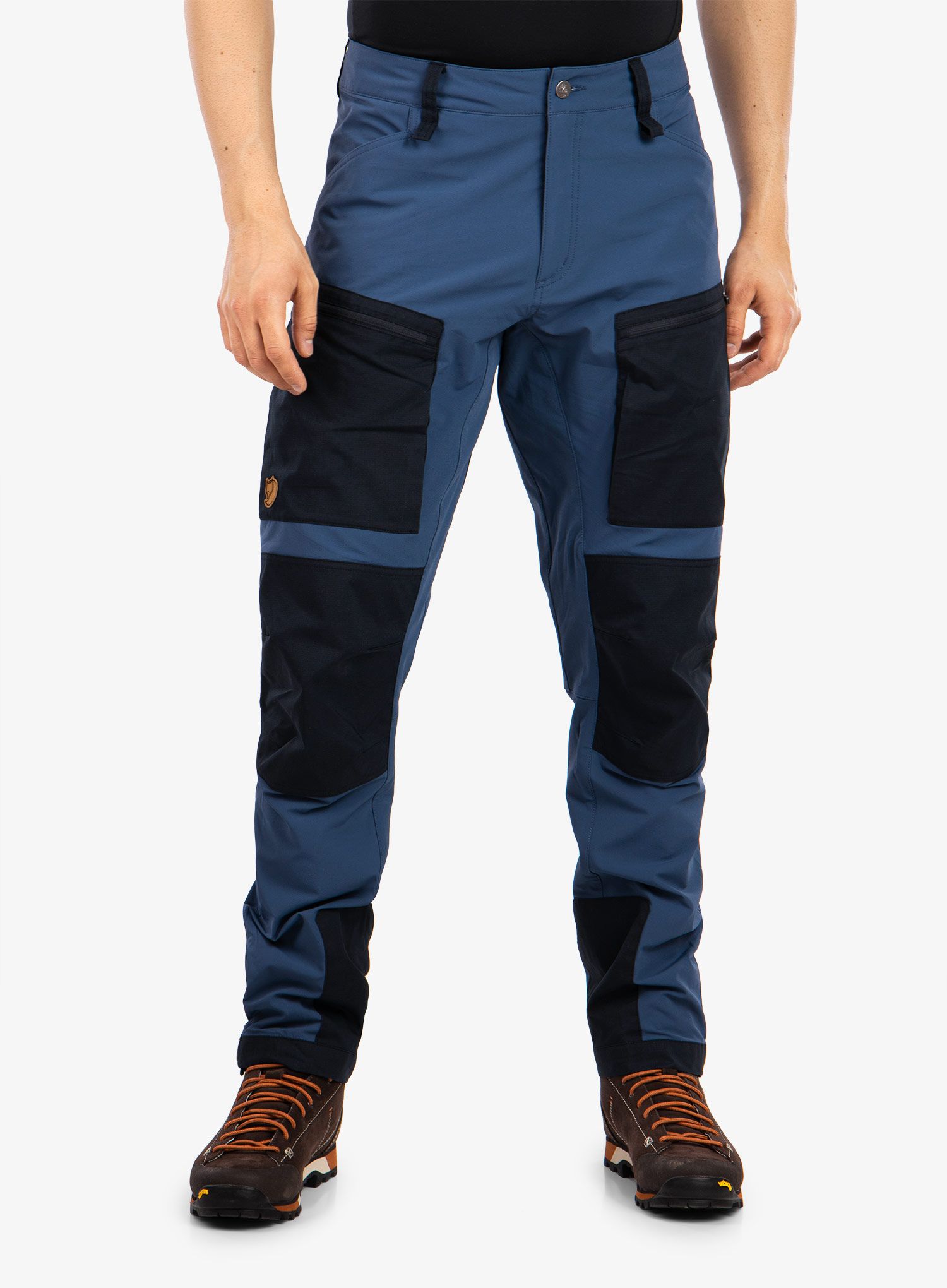 Hlače Fjallraven Keb Agile Trousers - indigo blue/dark navy