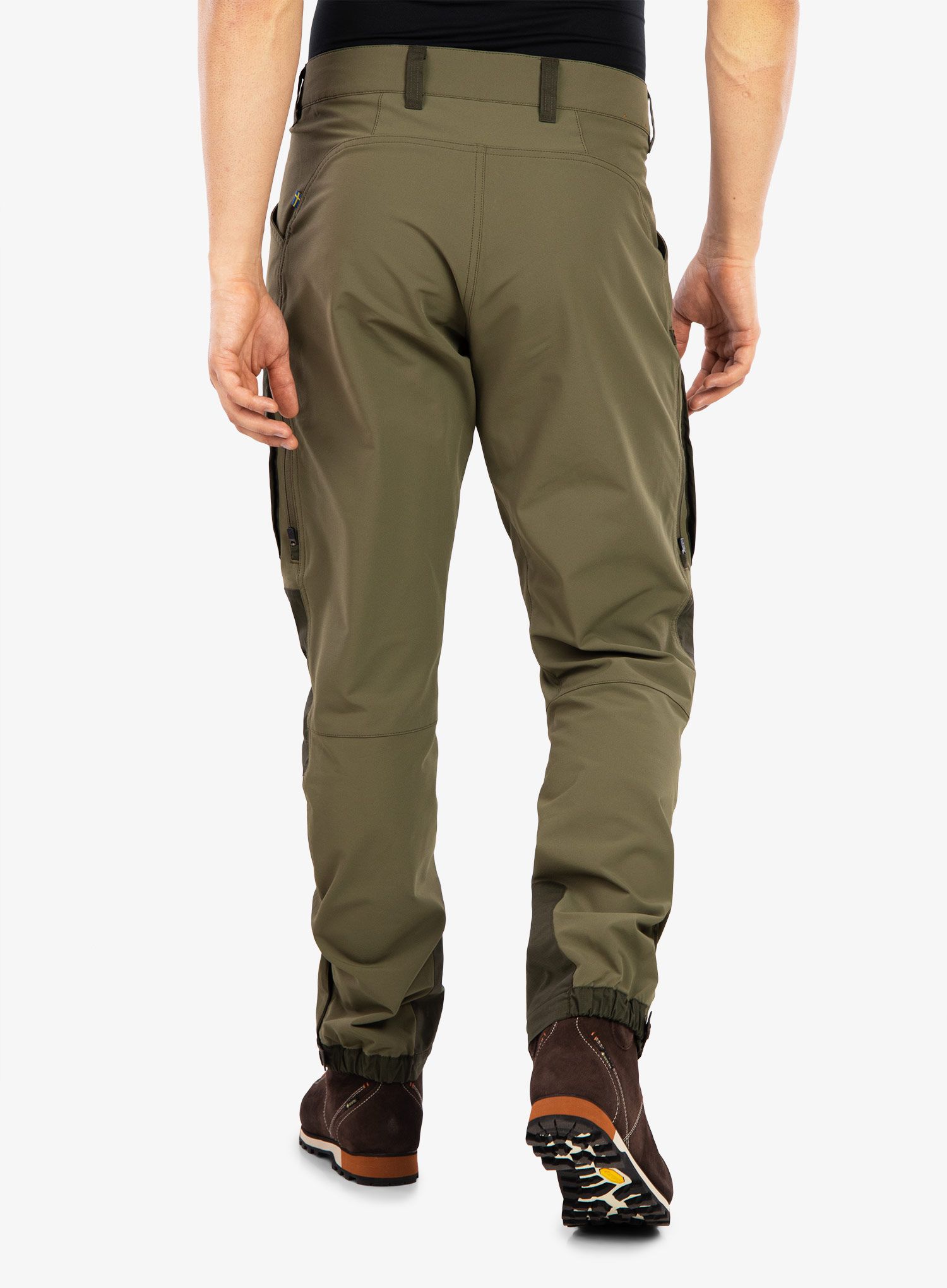 Hlače Fjallraven Keb Agile Trousers - laurel green/deep forest