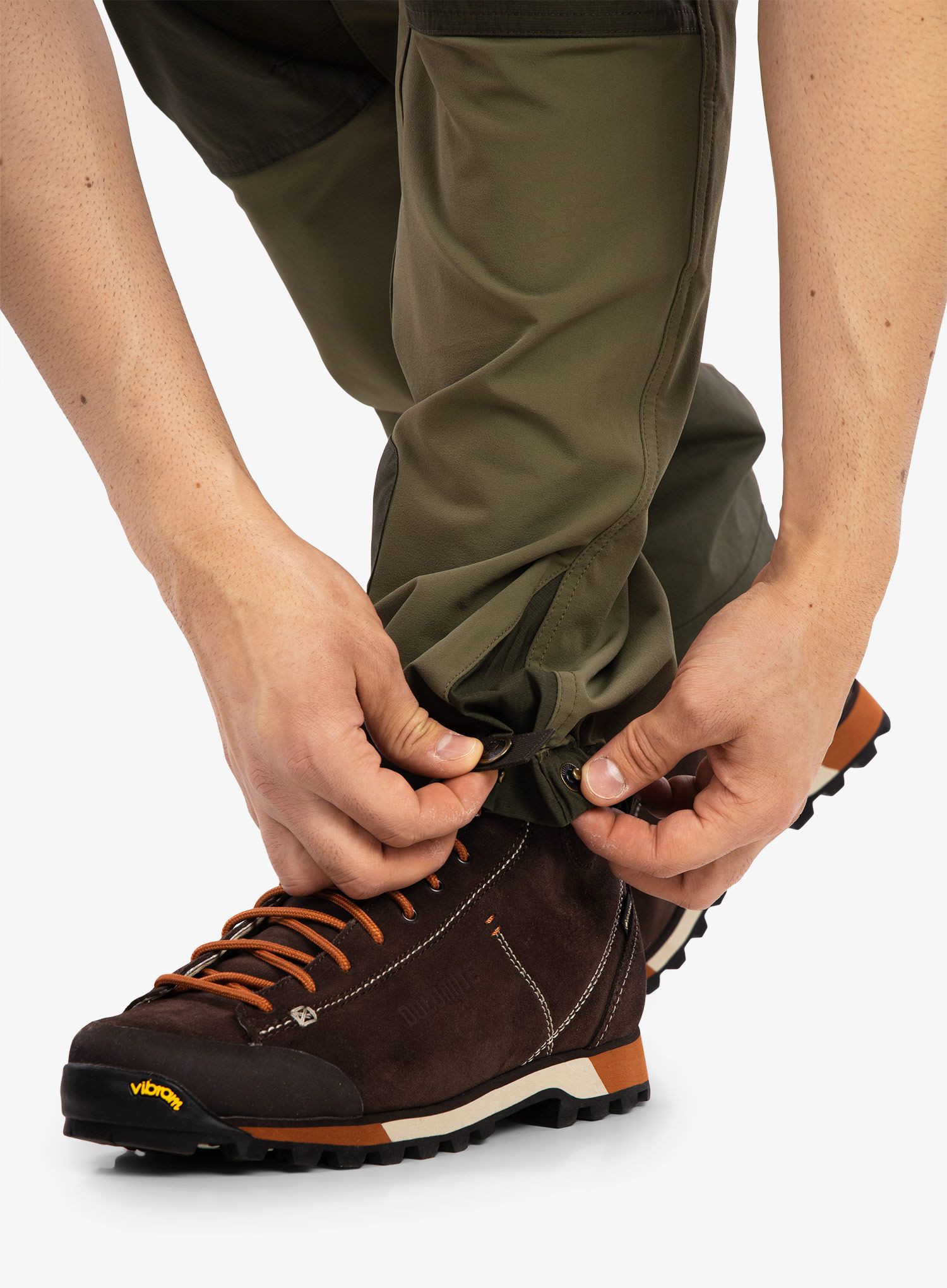 Hlače Fjallraven Keb Agile Trousers - laurel green/deep forest