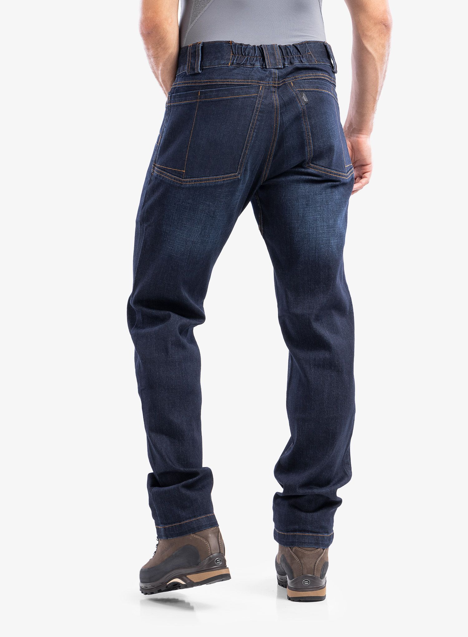 Hlače Helikon-Tex Greyman Tactical Jeans - Denim Mid - dark blue