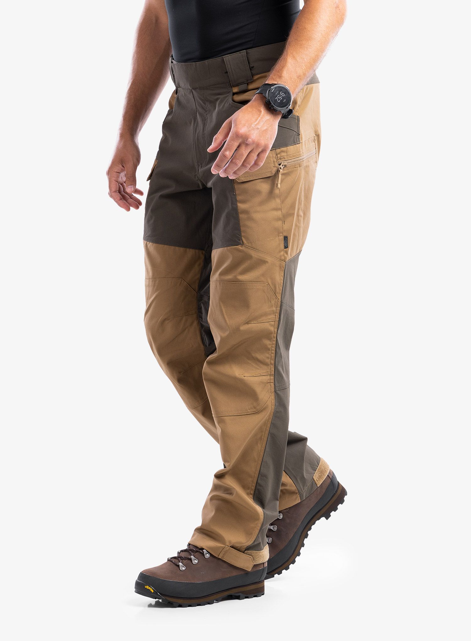 Hlače Helikon-Tex Hybrid Outback Pants - DuraCanvas - coyote/green