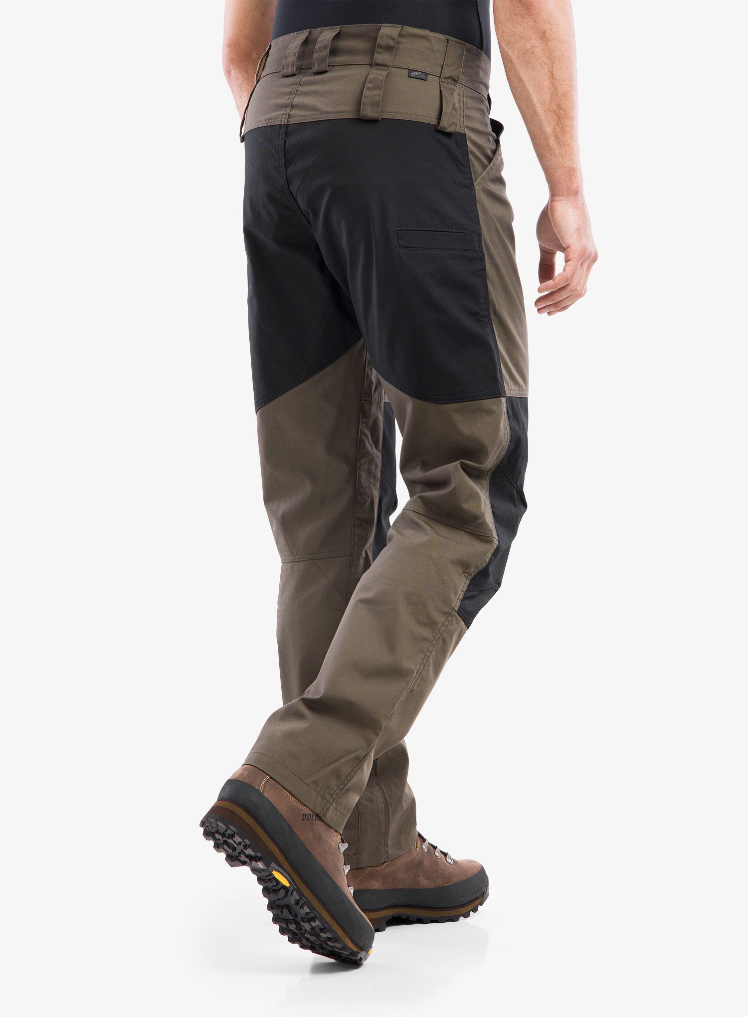 Pohodniške hlače Helikon-Tex Woodsman - taiga green/black